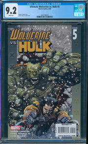 Ultimate Wolverine vs. Hulk #5 CGC 9.2
