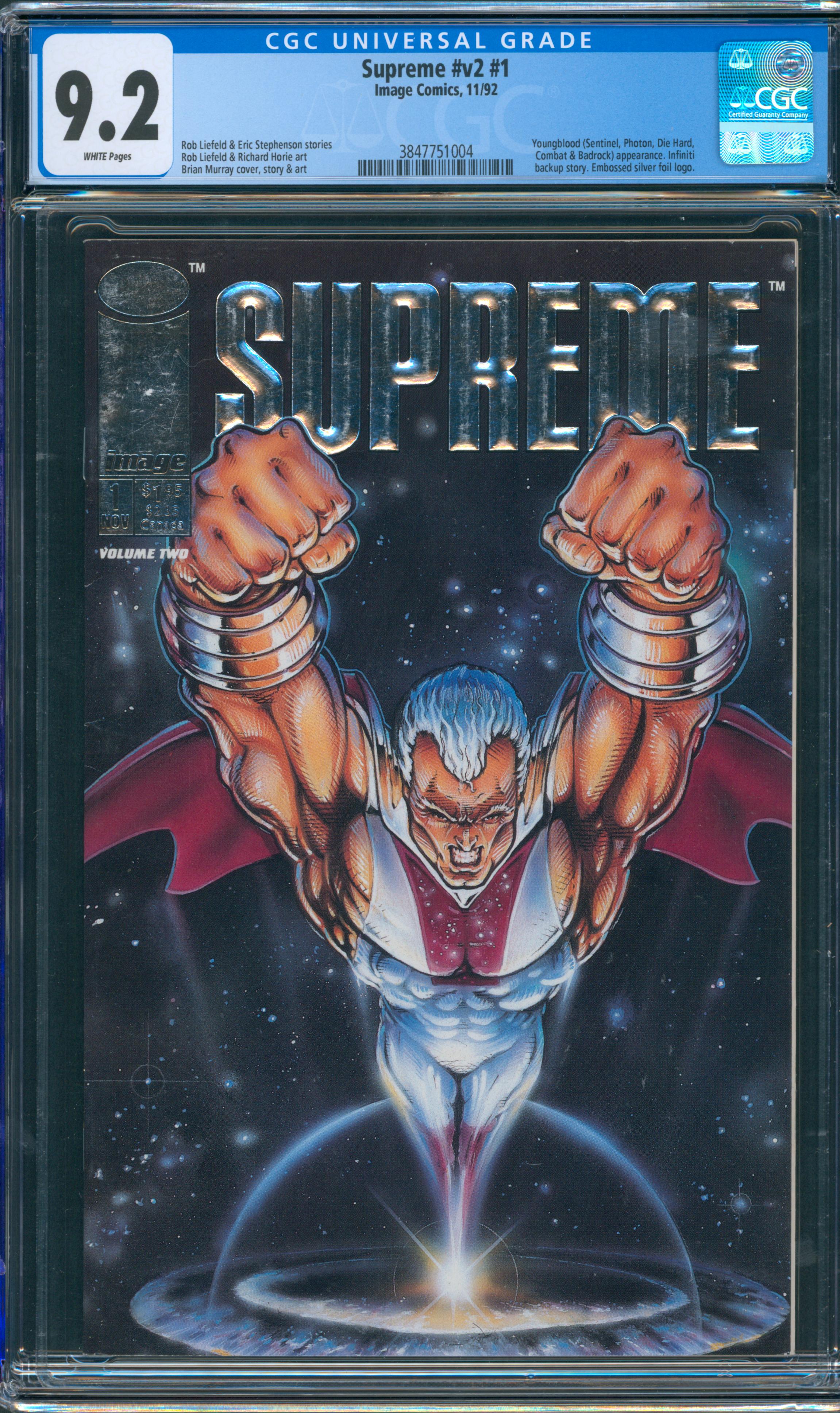 Supreme #v2 #1 CGC 9.2