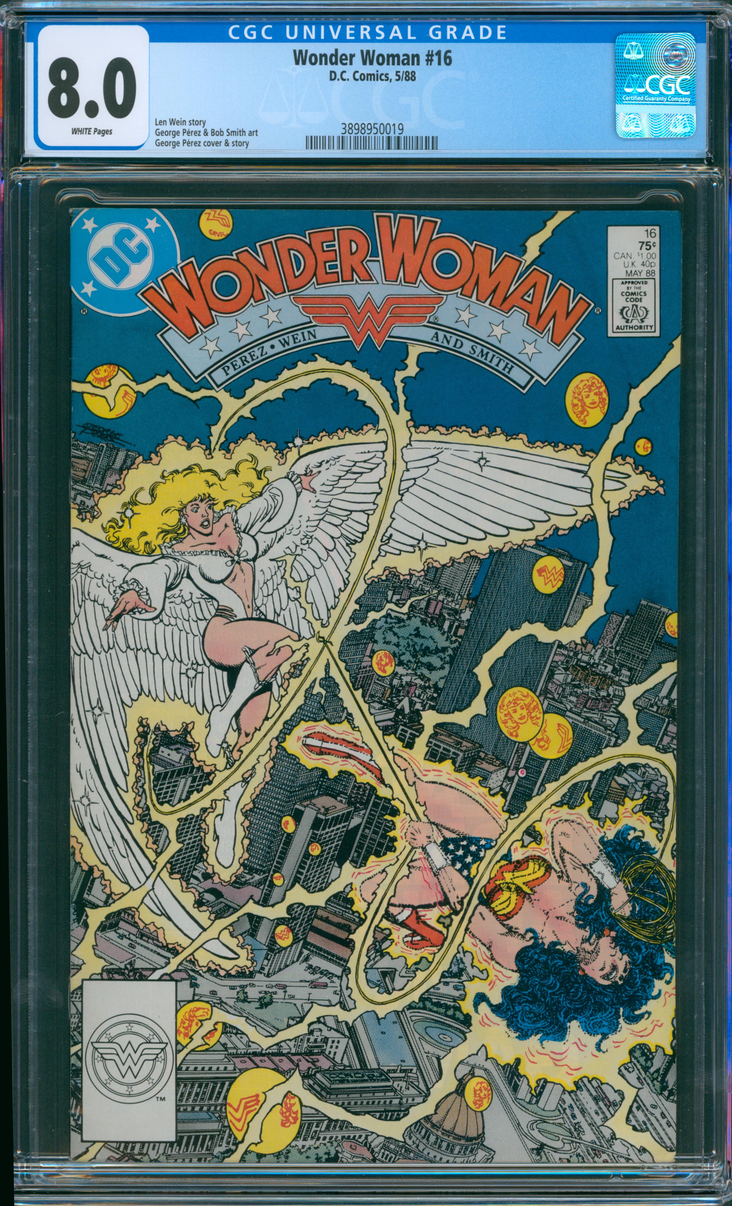Wonder Woman #16 CGC 8.0