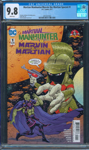 Martian Manhunter/Marvin the Martian Special #1 CGC 9.8