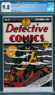 Detective Comics #31 CGC 9.8