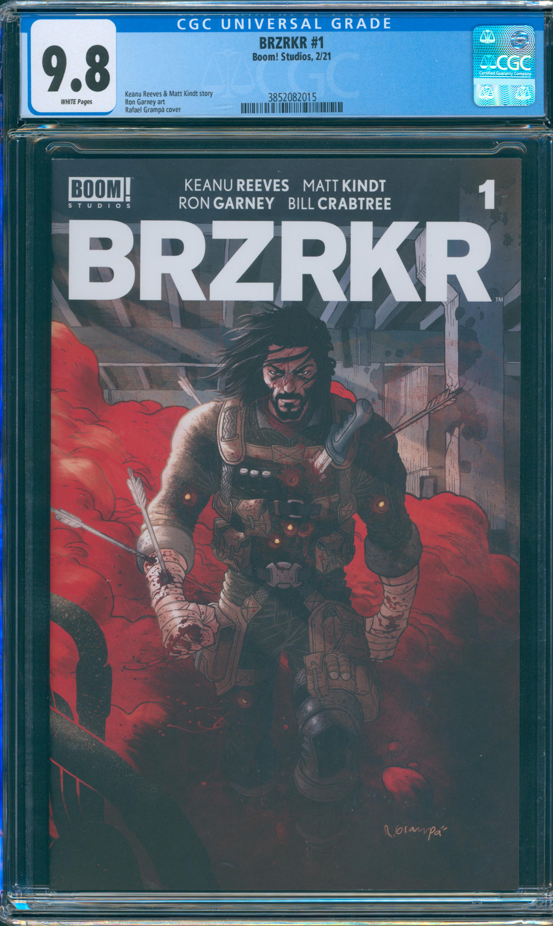 BRZRKR #1 CGC 9.8