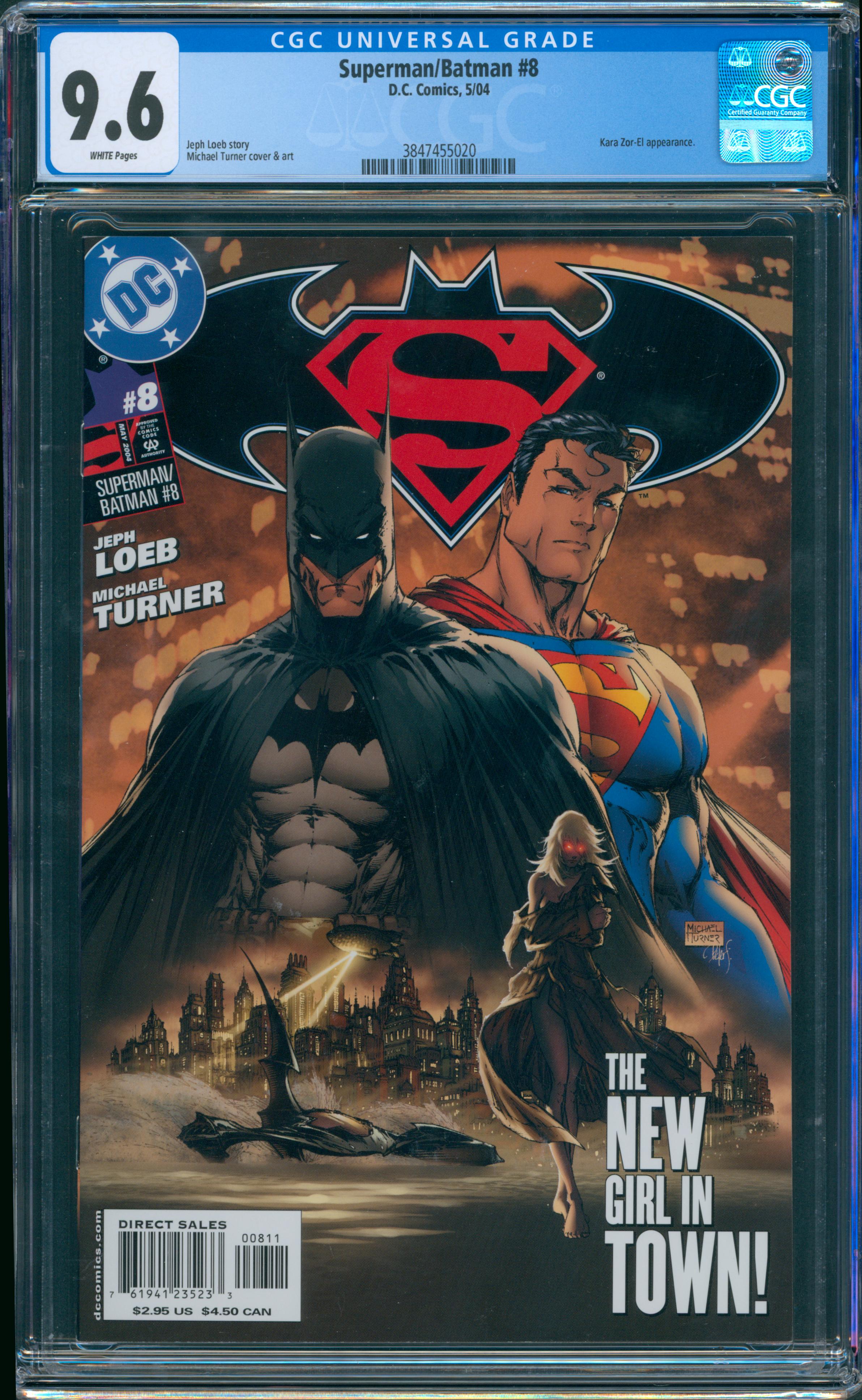 Superman/Batman #8 CGC 9.6