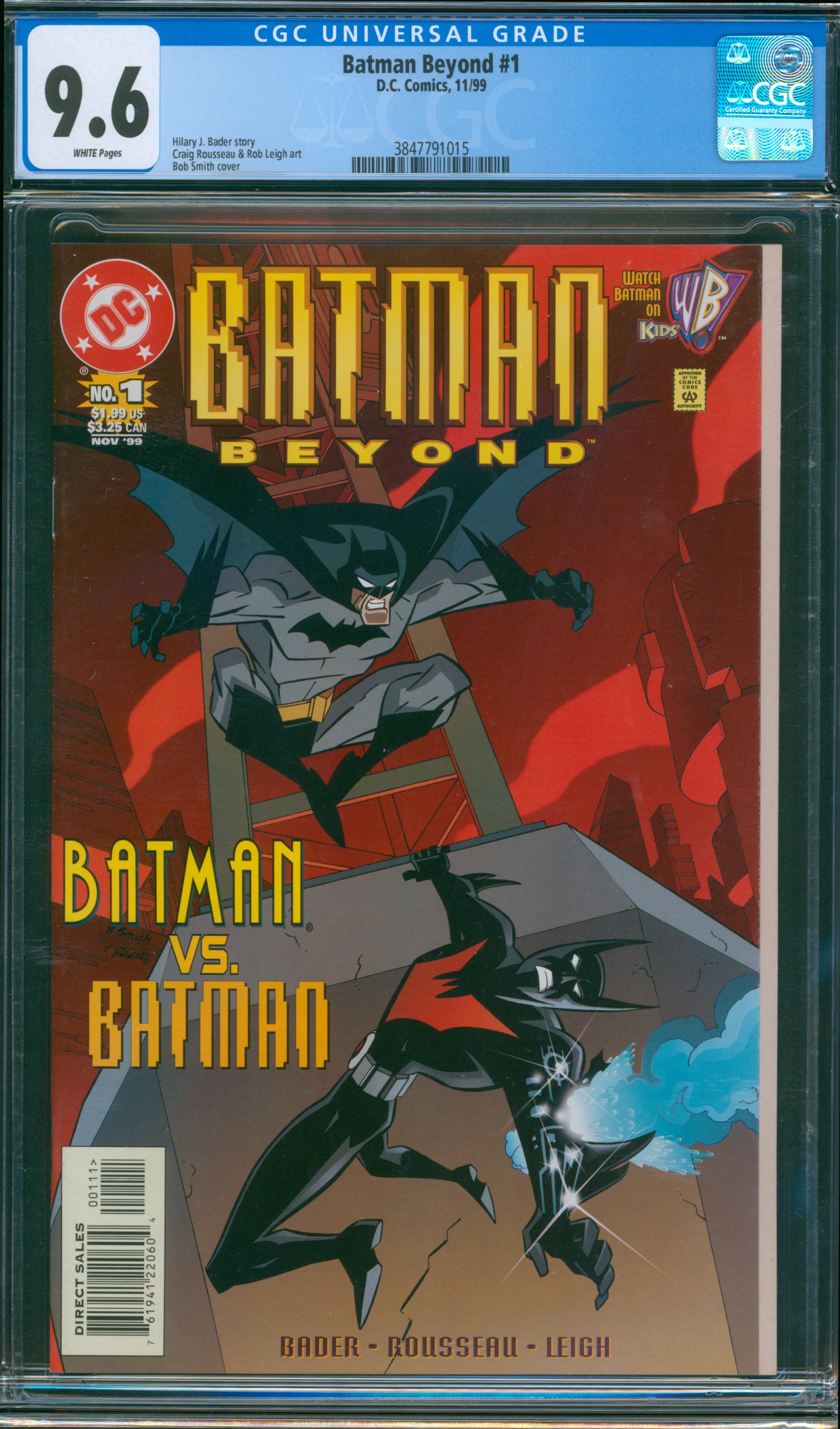 Batman Beyond #1  CGC 9.6