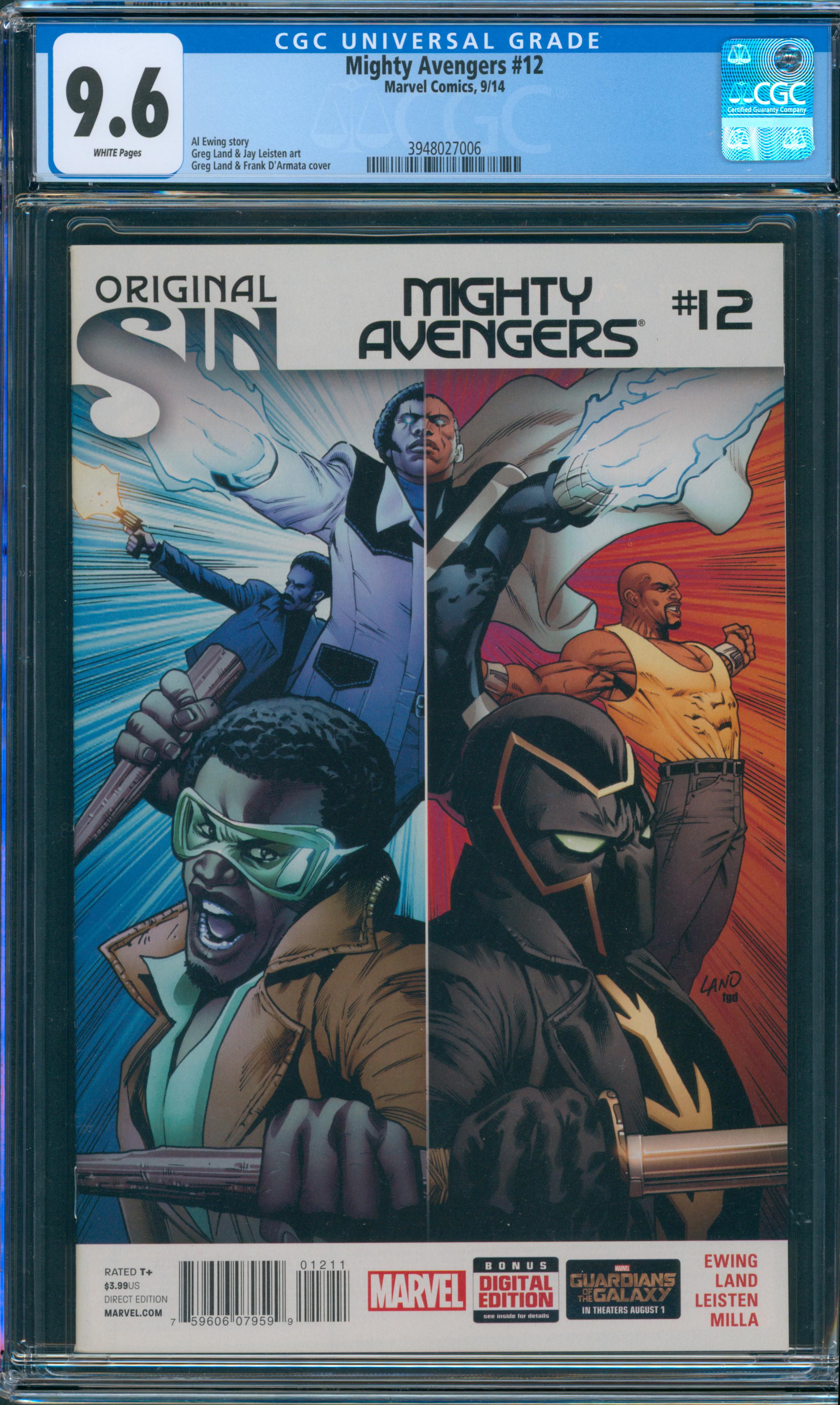 Mighty Avengers #12 CGC 9.6
