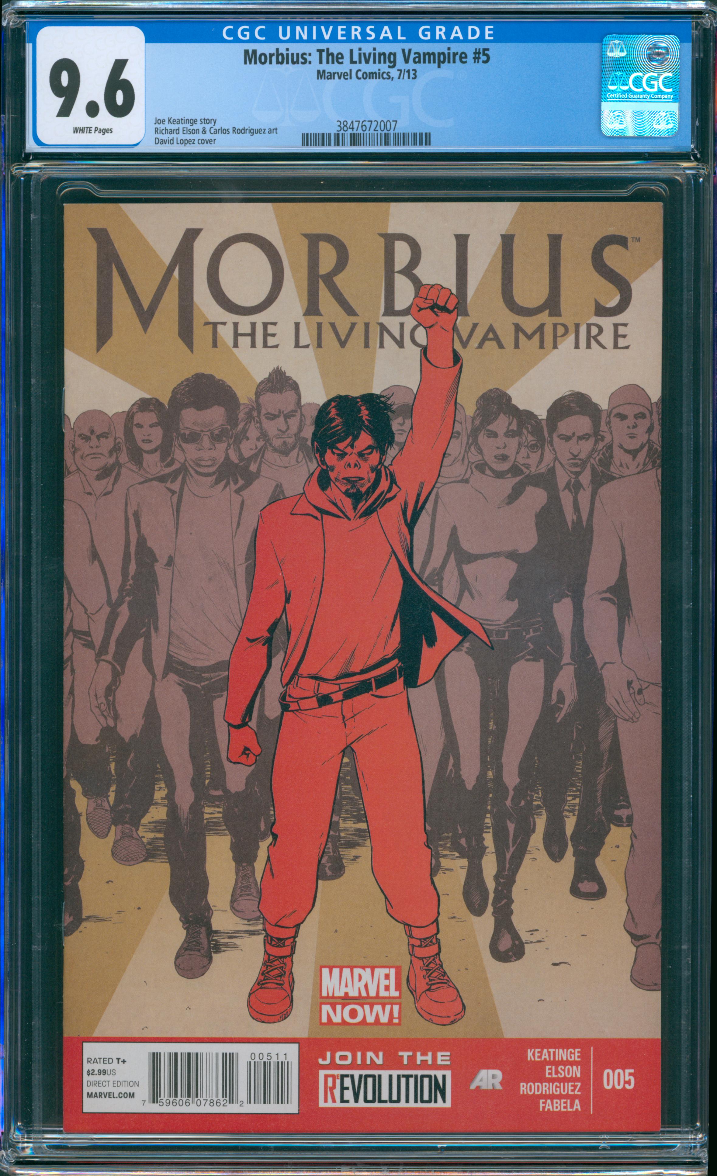 Morbius: The Living Vampire #5 CGC 9.6