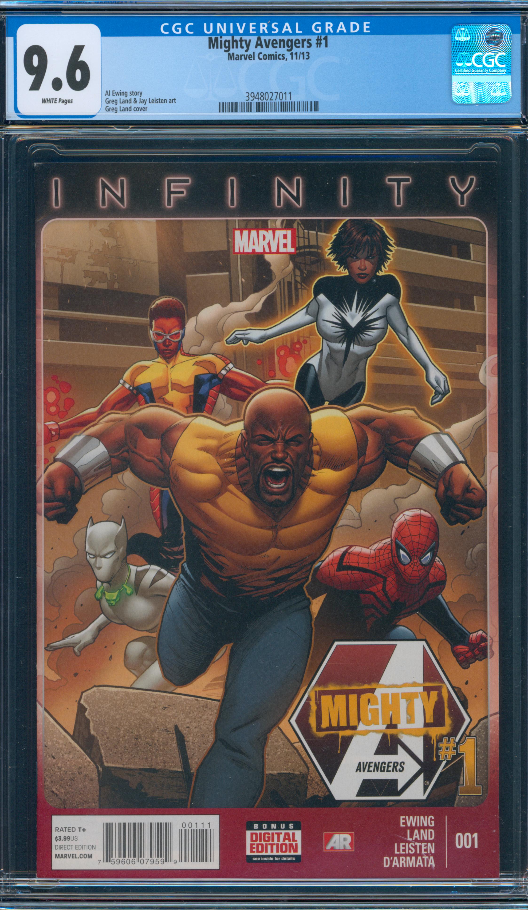 Mighty Avengers #1 CGC 9.6