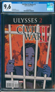 Civil War II: Ulysses #2 CGC 9.6