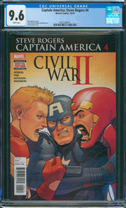 Captain America: Steve Rogers #4 CGC 9.6