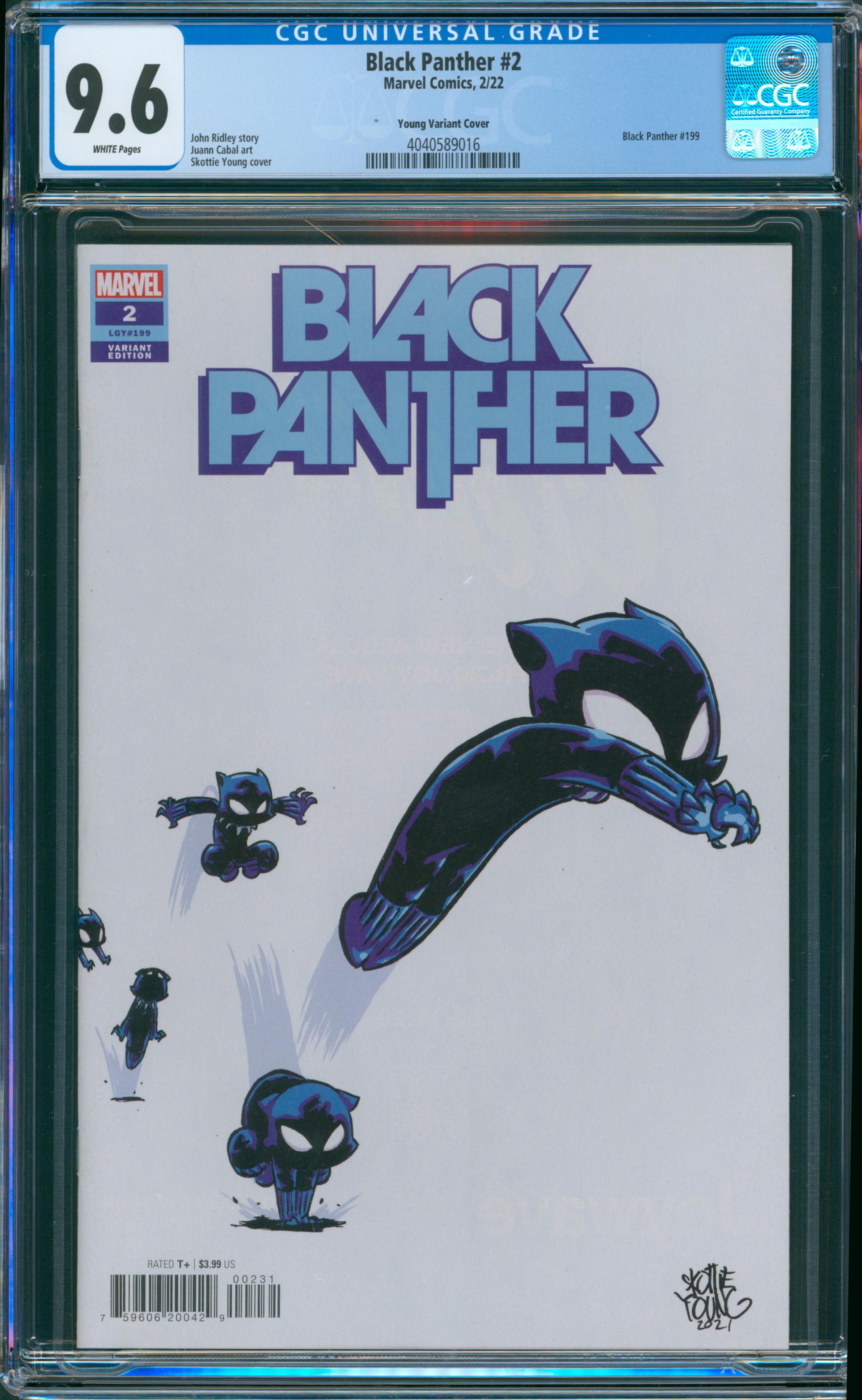 Black Panther #2 CGC 9.6