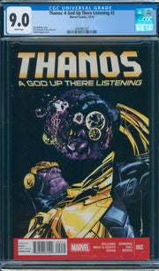 Thanos: A God Up There Listening #2 CGC 9.0