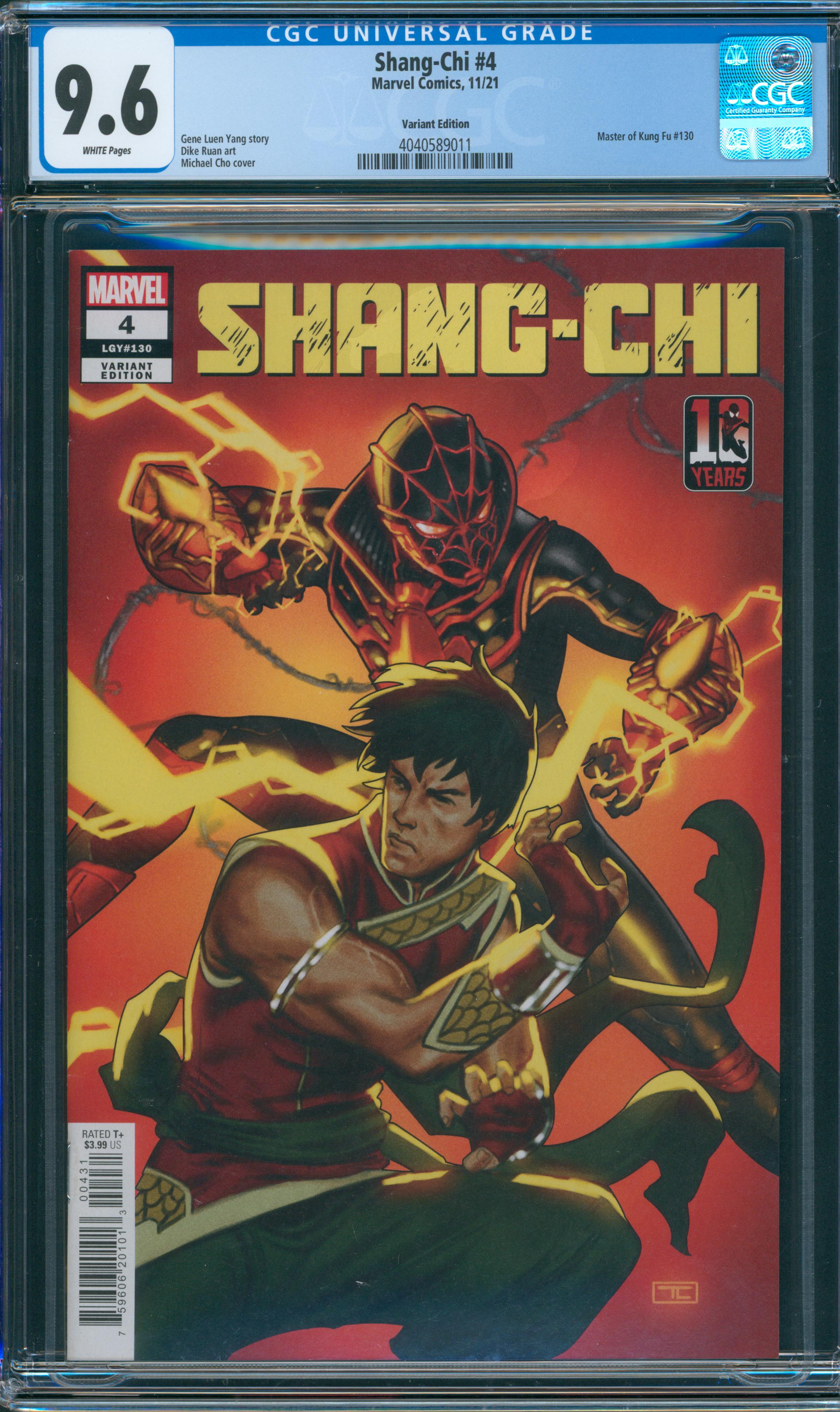 Shang-Chi #4 CGC 9.6