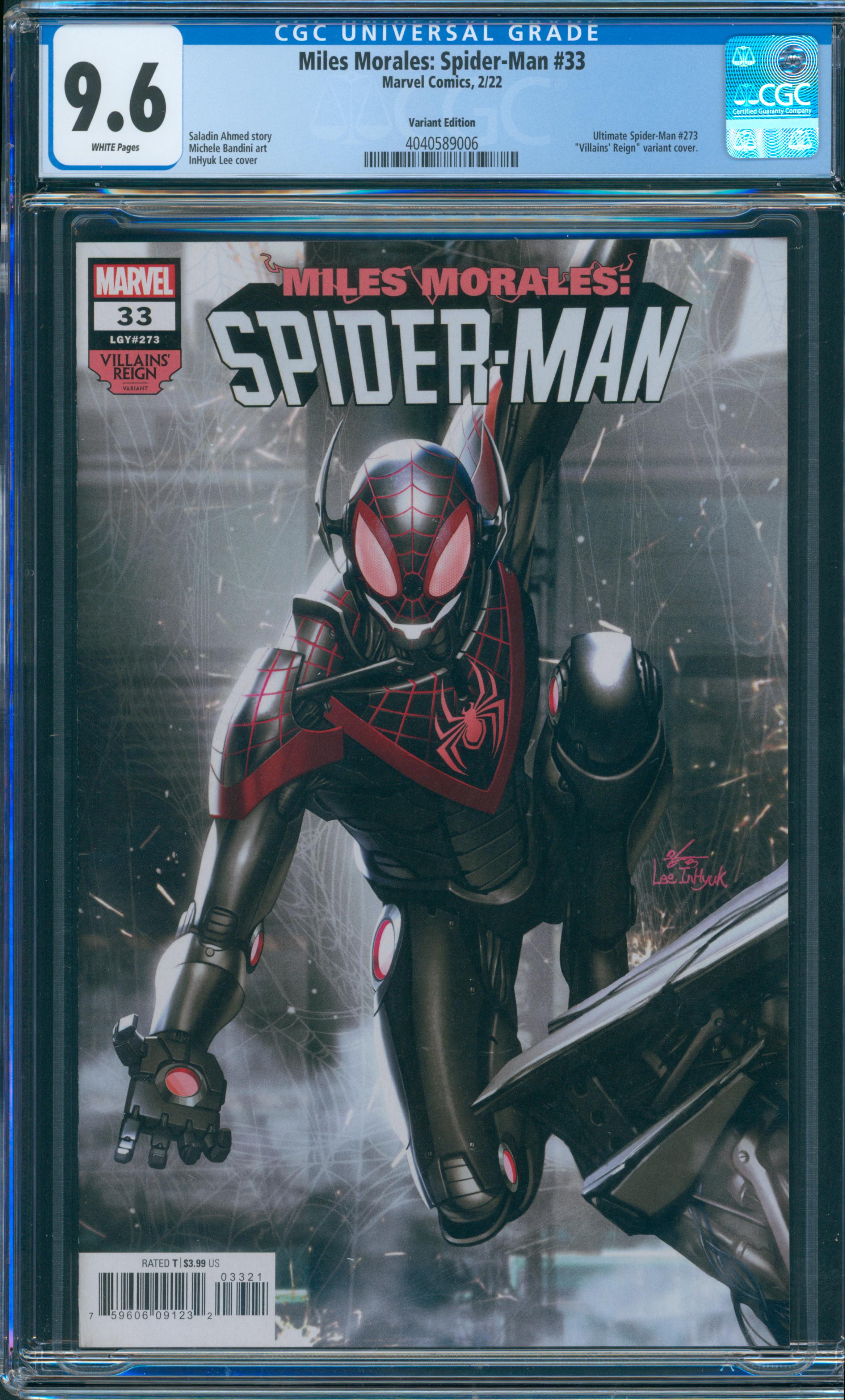 Miles Morales: Spider-Man #33 CGC 9.6