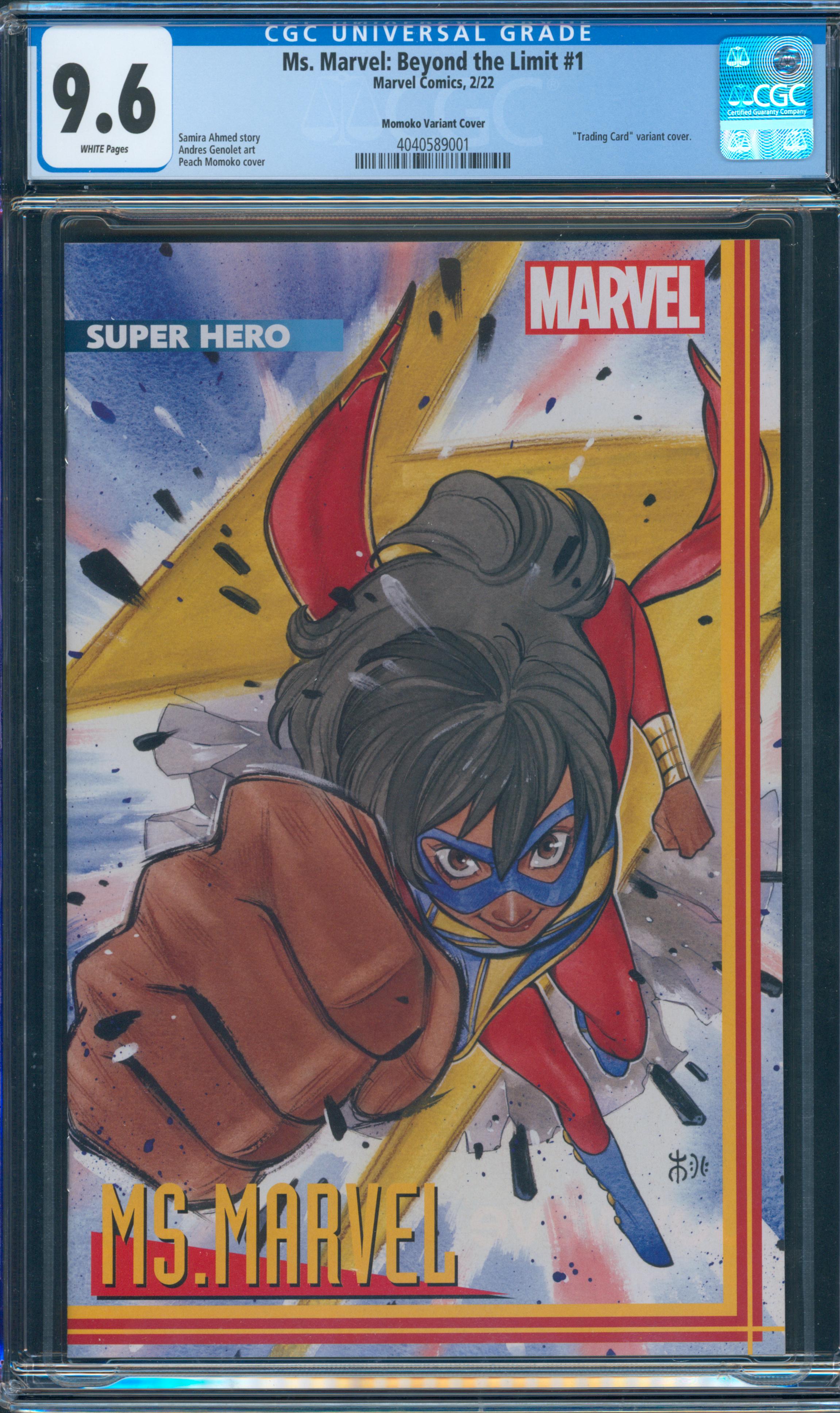 Ms. Marvel: Beyond the Limit #1 CGC 9.6
