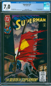 Superman #75 CGC 7.0