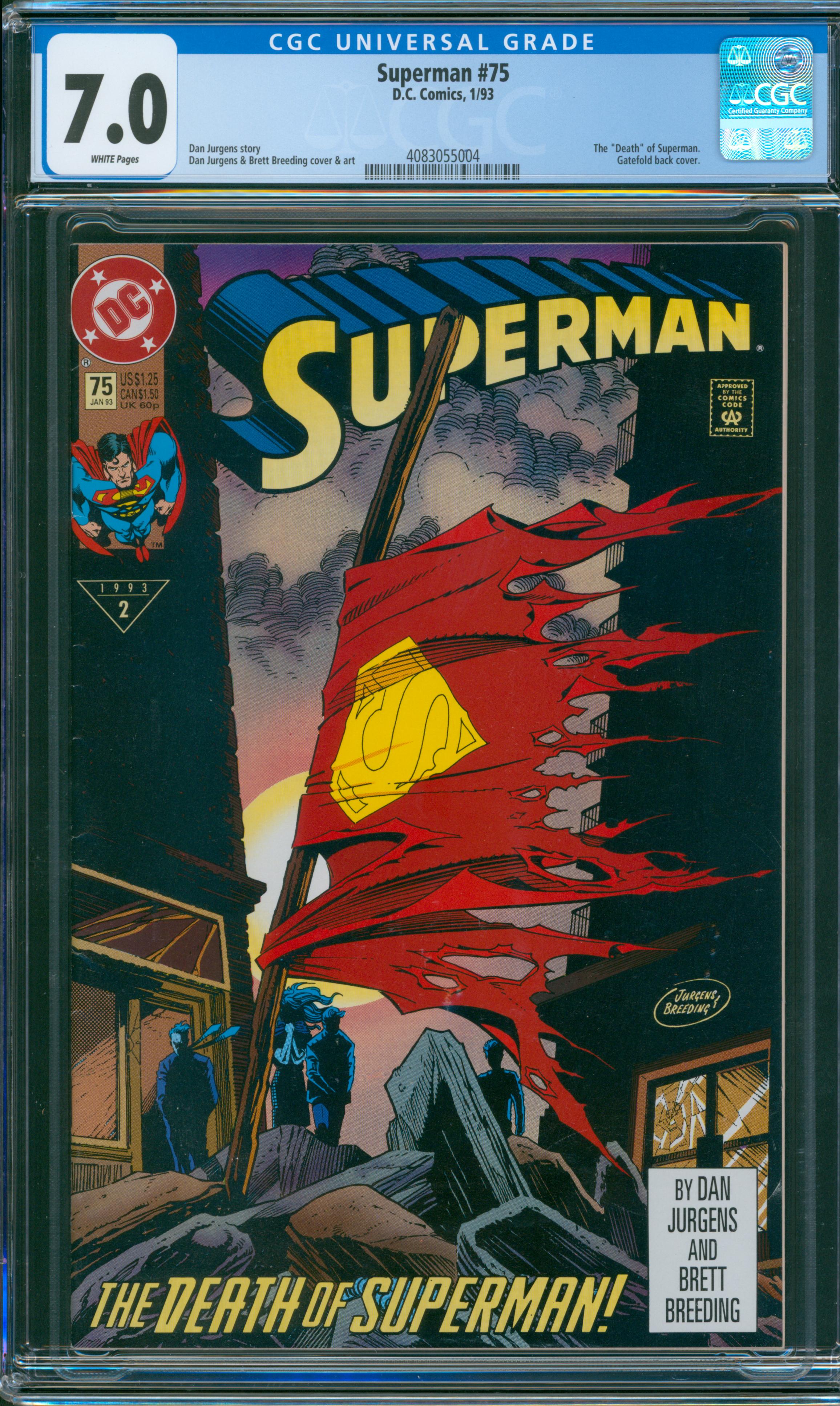 Superman #75 CGC 7.0