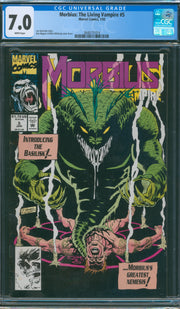 Morbius: The Living Vampire #5 CGC