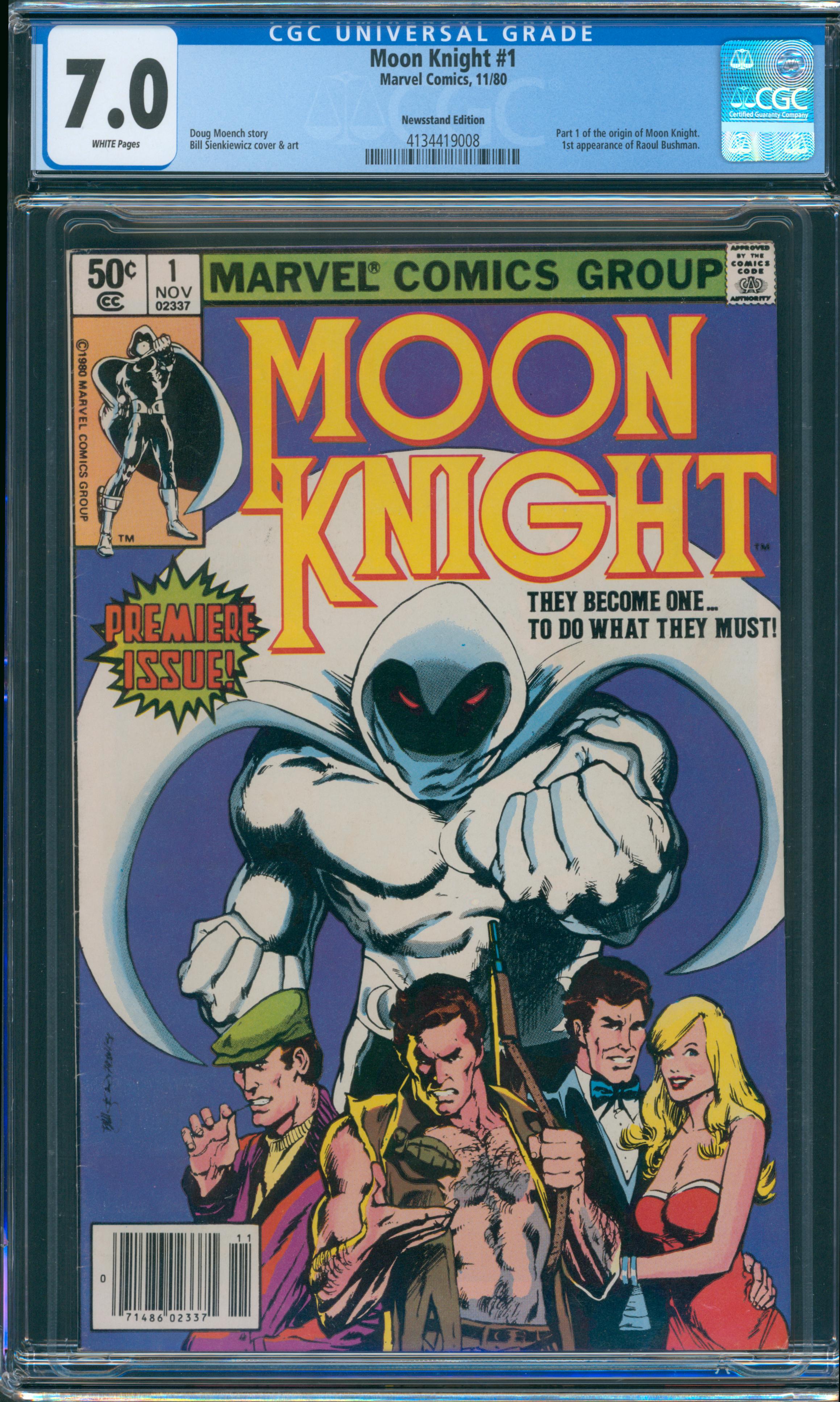 Moon Knight #1 CGC 7.0