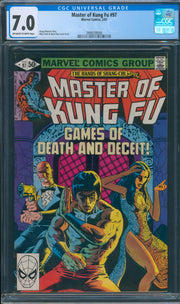 Master of Kung Fu #97 CGC 7.0