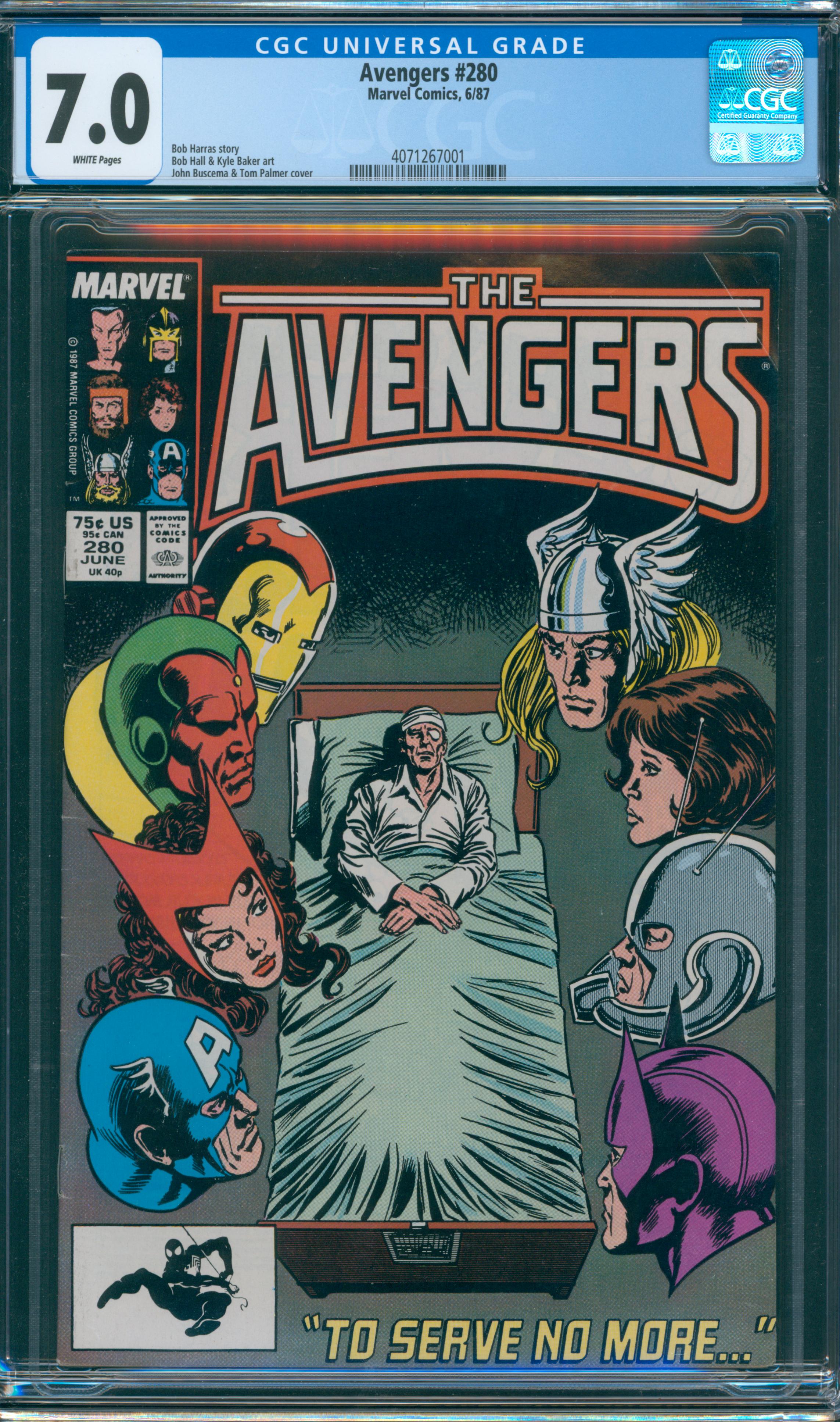 Avengers #280 CGC 7.0