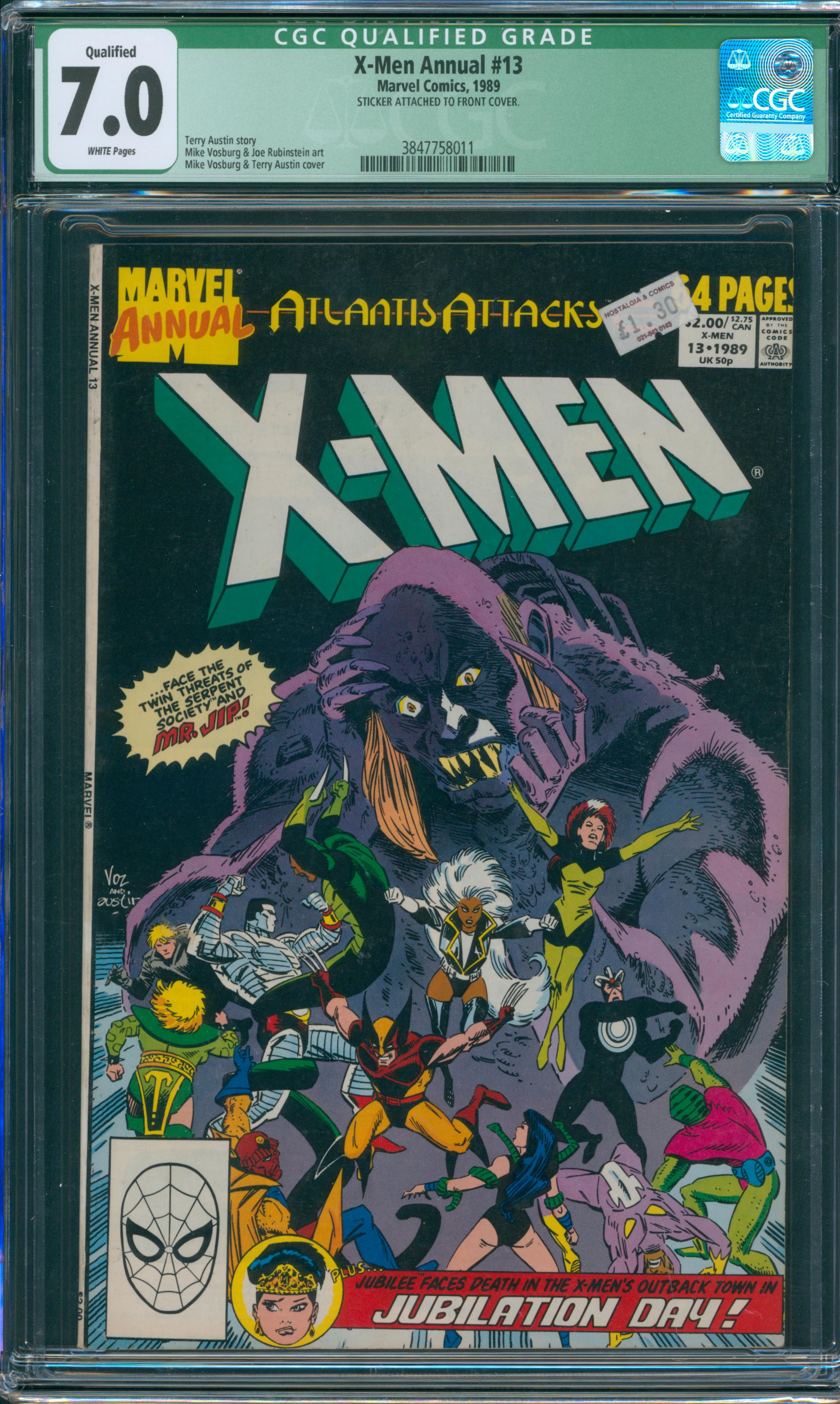 X-Men Annual #13 CGC 7.0
