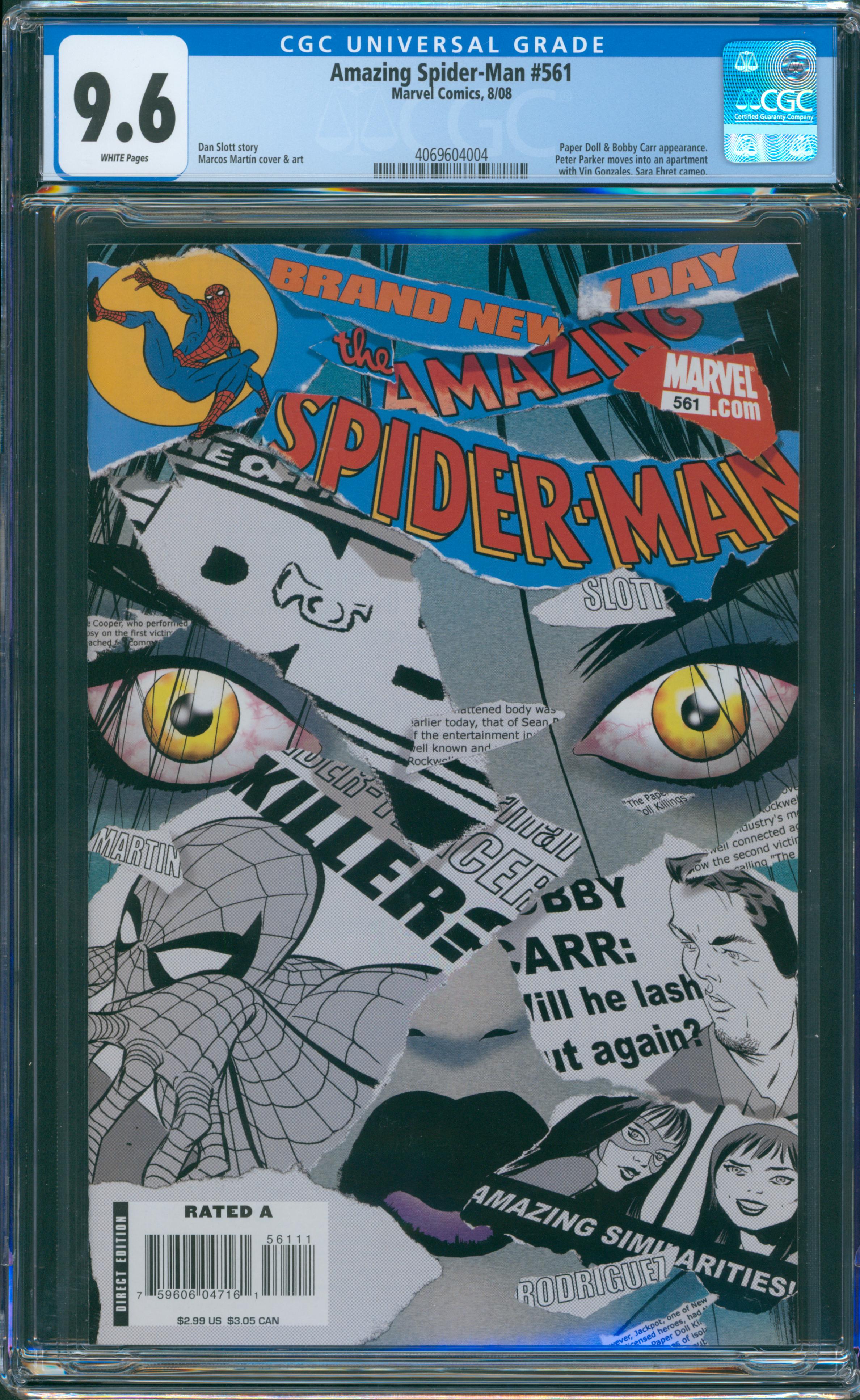 Amazing Spider-Man #561 CGC 9.6