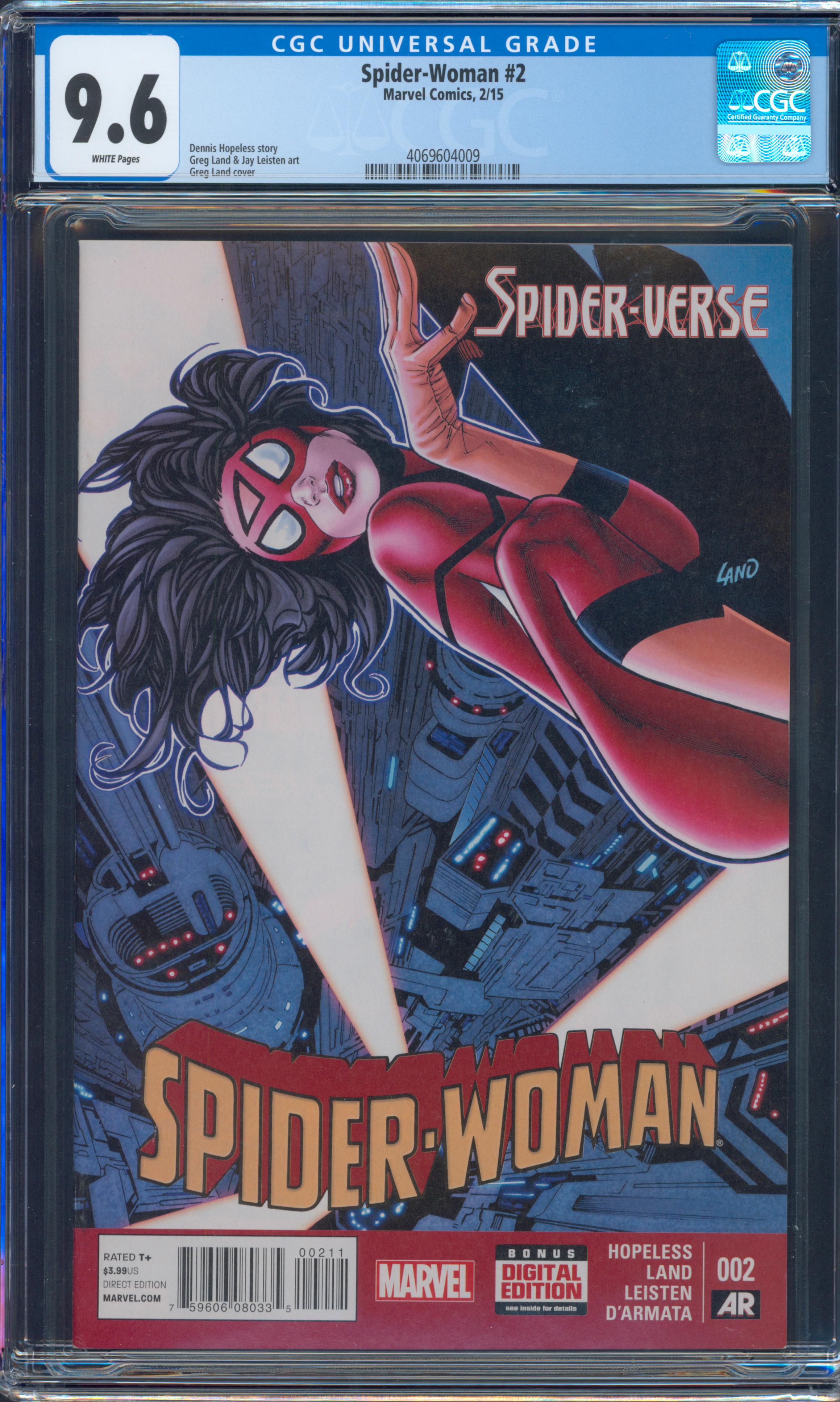 Spider-Woman #2 CGC 9.6