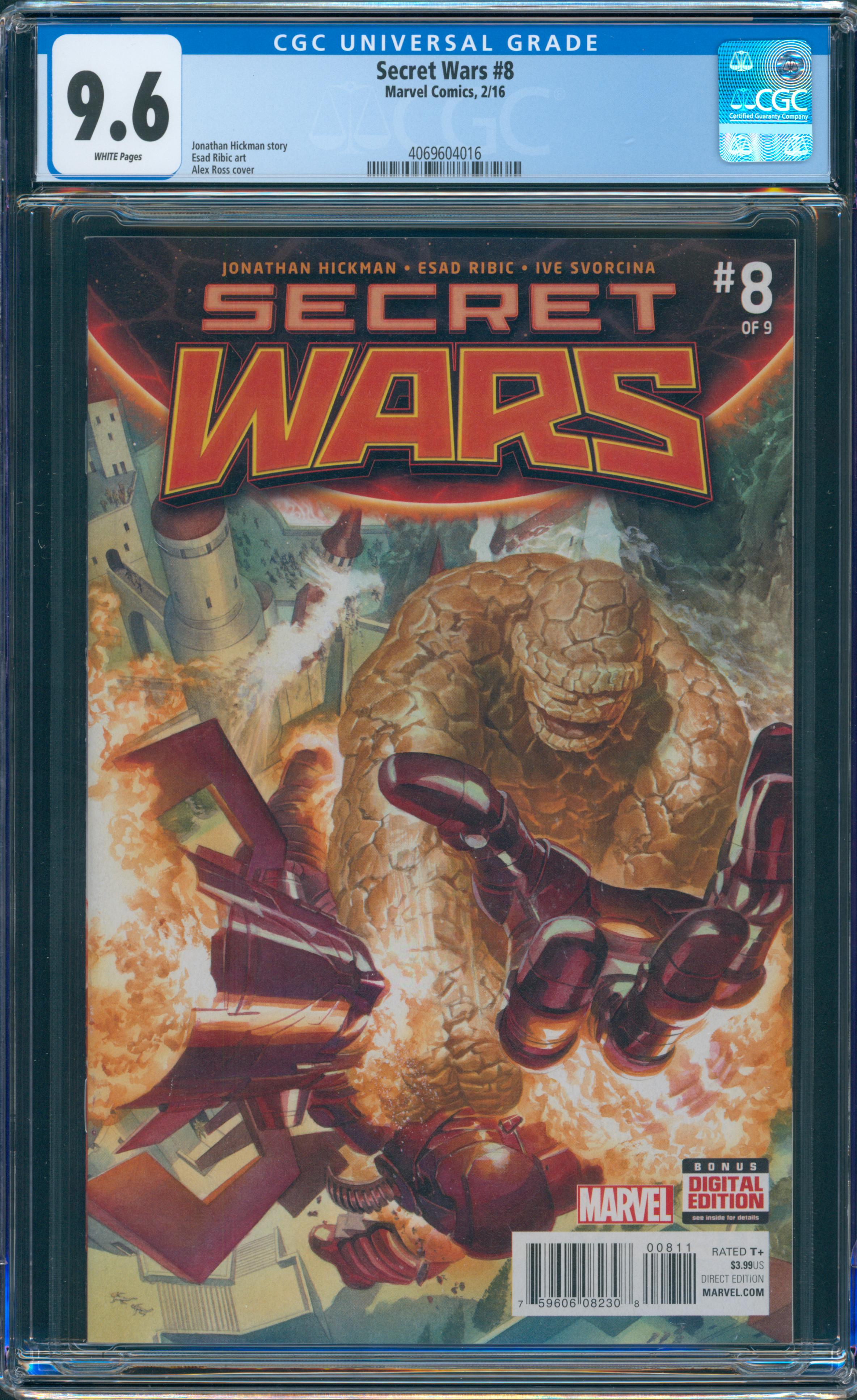 Secret Wars #8 CGC 9.6