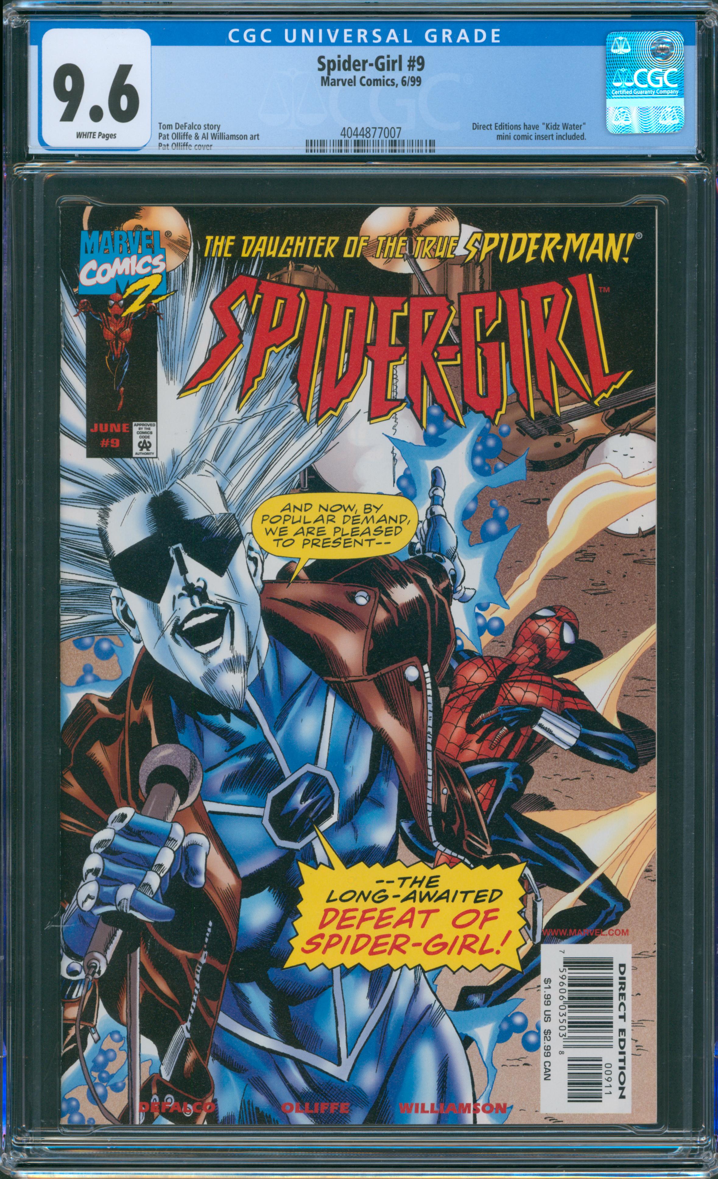 Spider-Girl #9 CGC 9.6