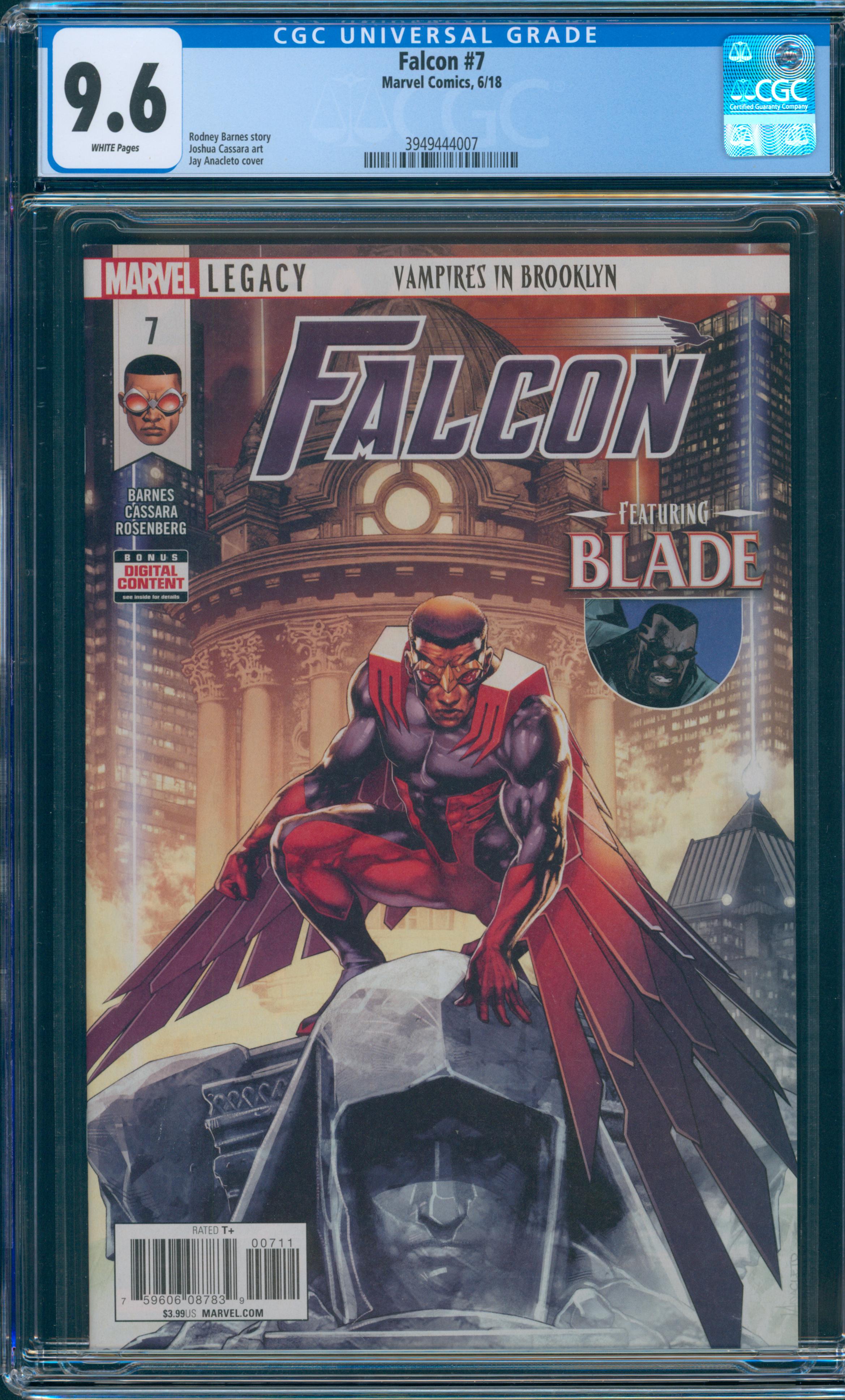 Falcon #7 CGC 9.6