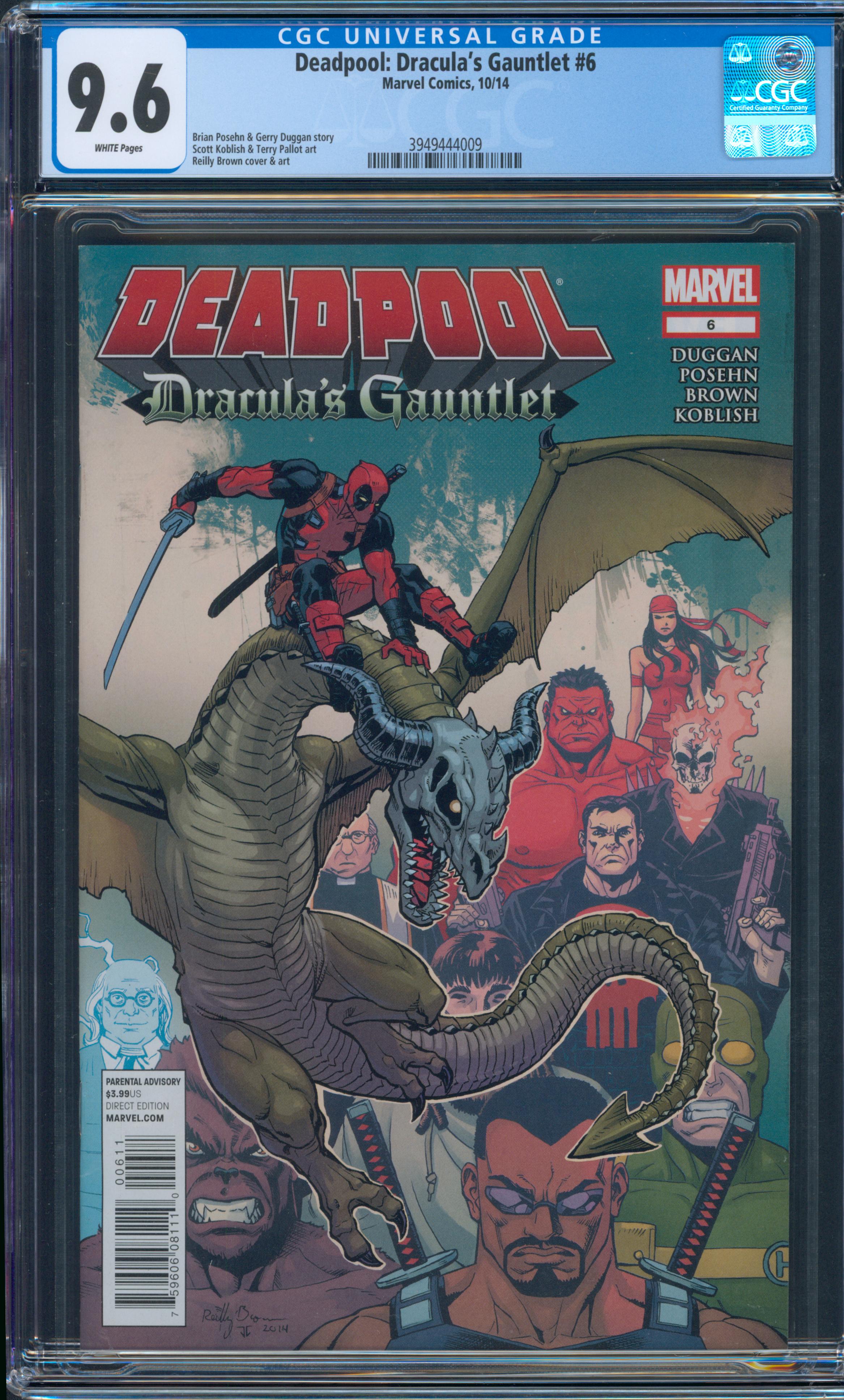 Deadpool: Dracula's Gauntlet #6 CGC 9.6
