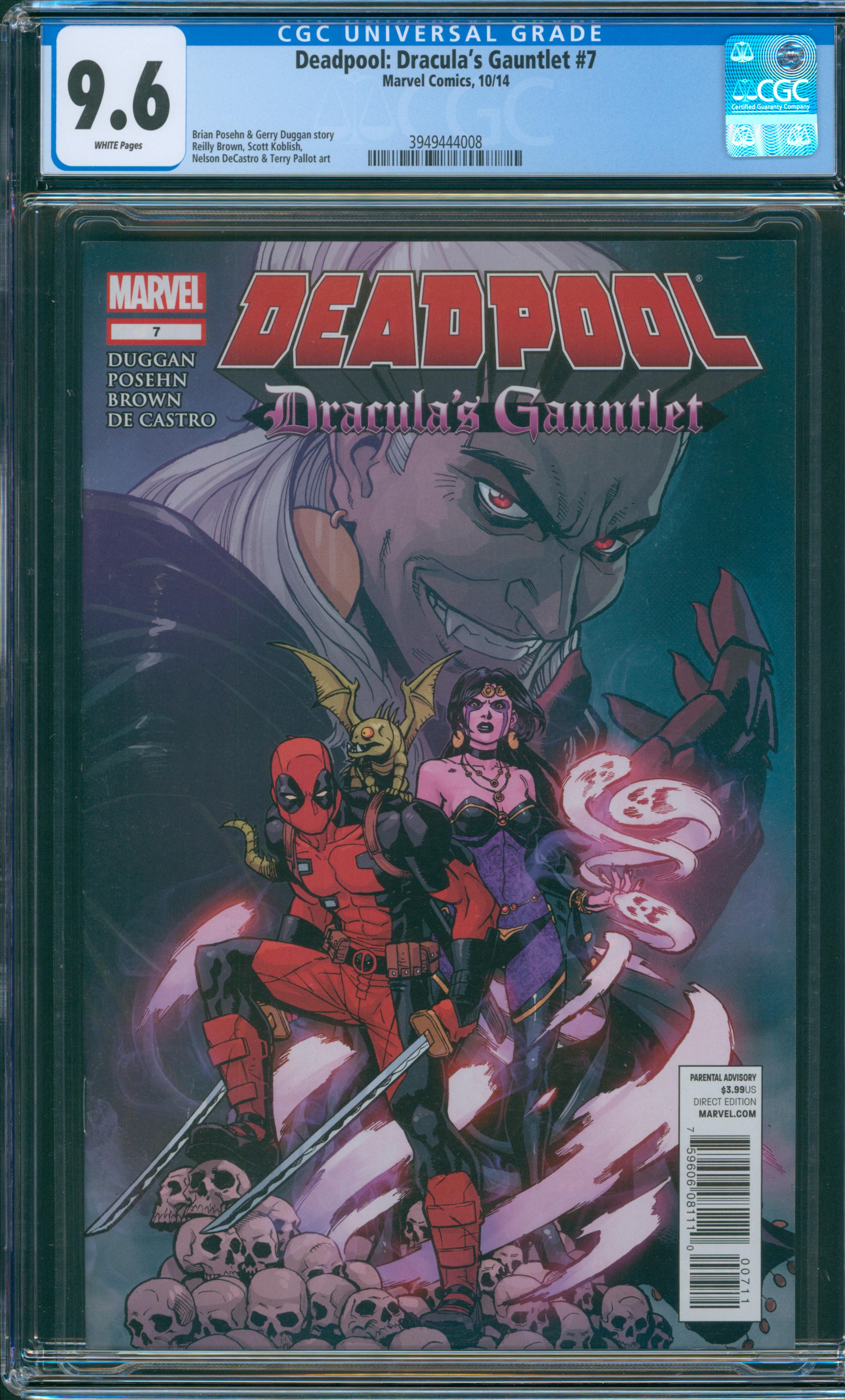 Deadpool: Dracula's Gauntlet #7 CGC 9.6