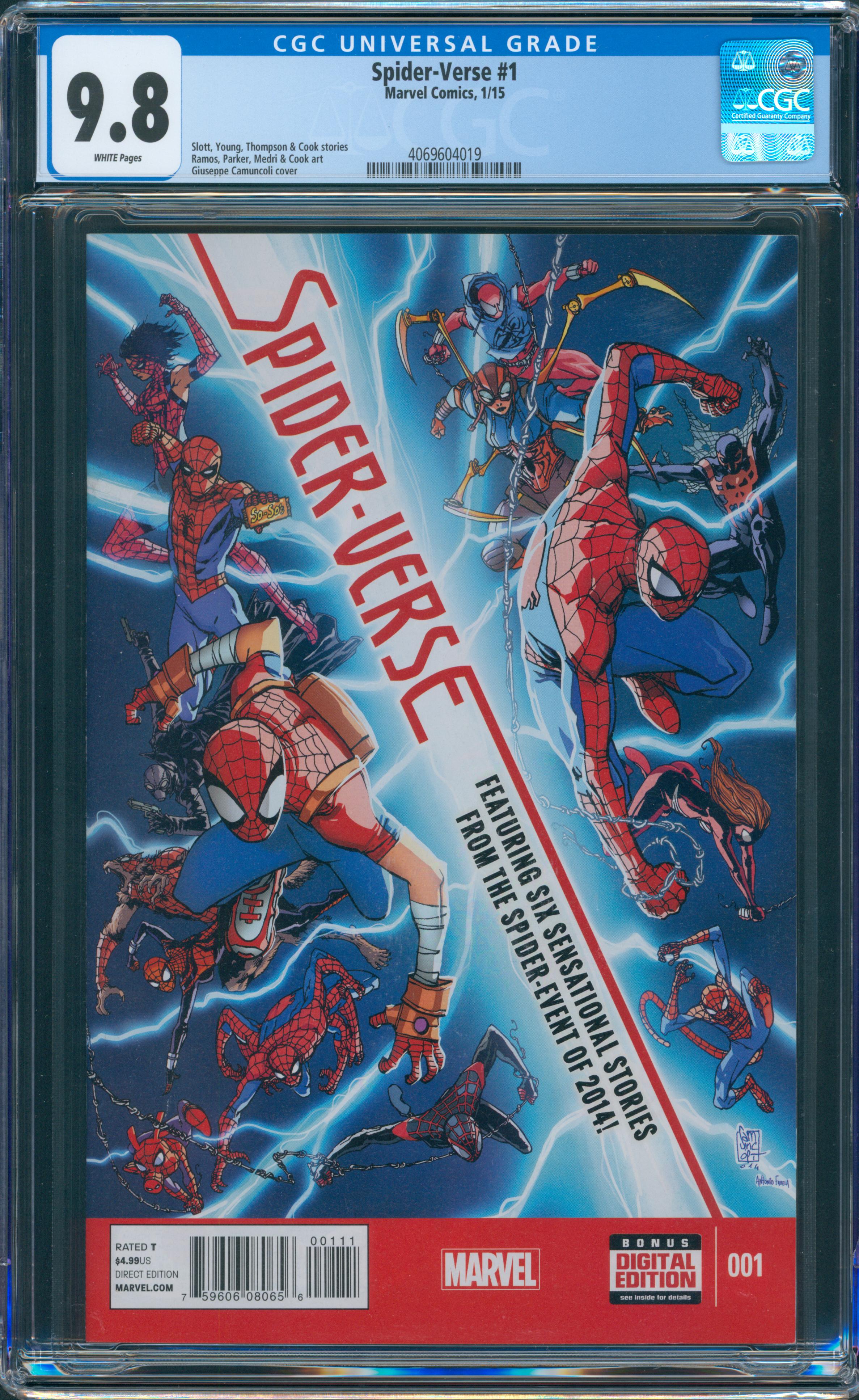 Spider-Verse #1 CGC 9.8