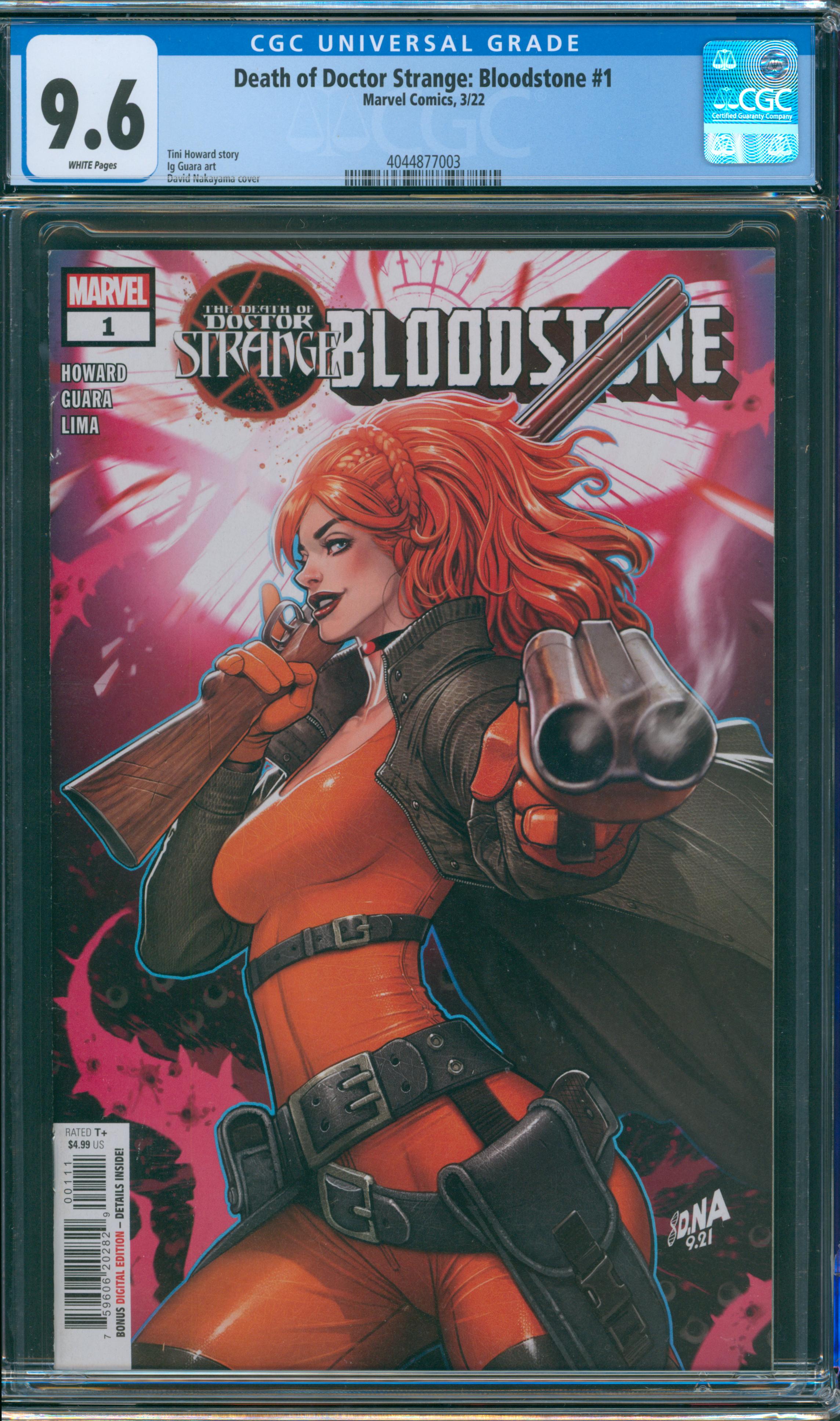 Death of Doctor Strange: Bloodstone #1 CGC 9.6