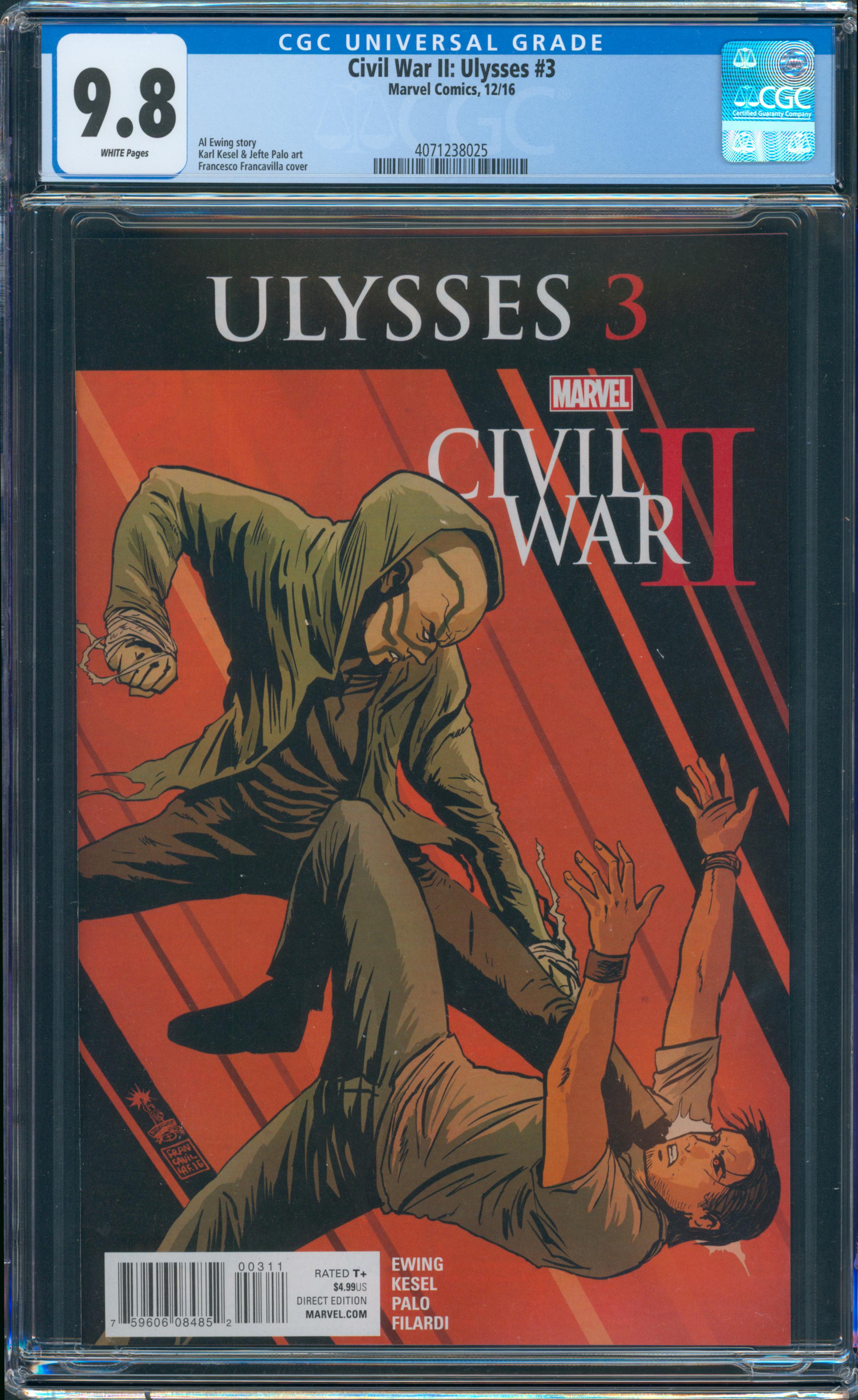 Civil War II: Ulysses #3 CGC 9.8