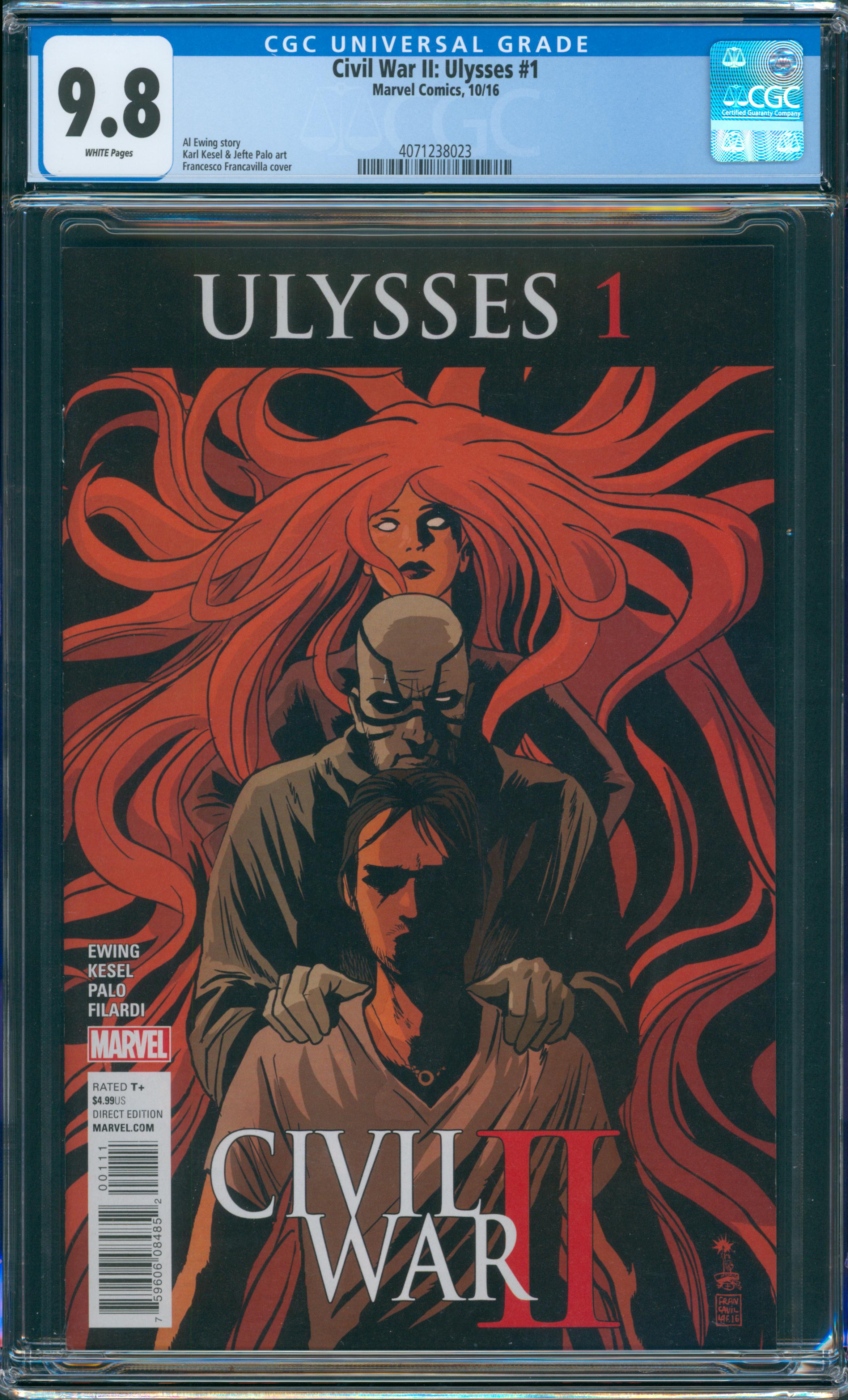 Civil War II: Ulysses #1 CGC 9.8