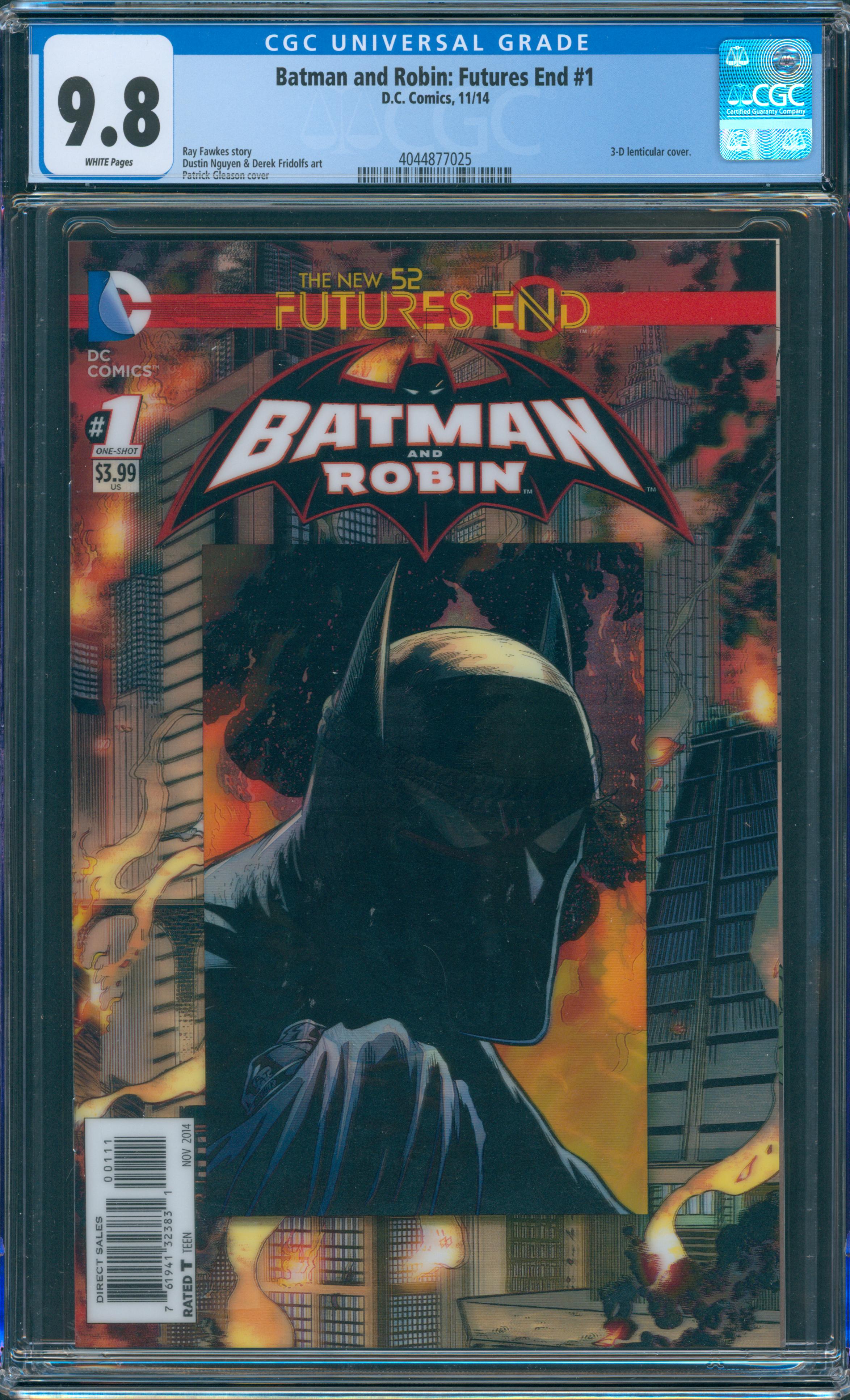 Batman and Robin: Futures End #1 CGC 9.8
