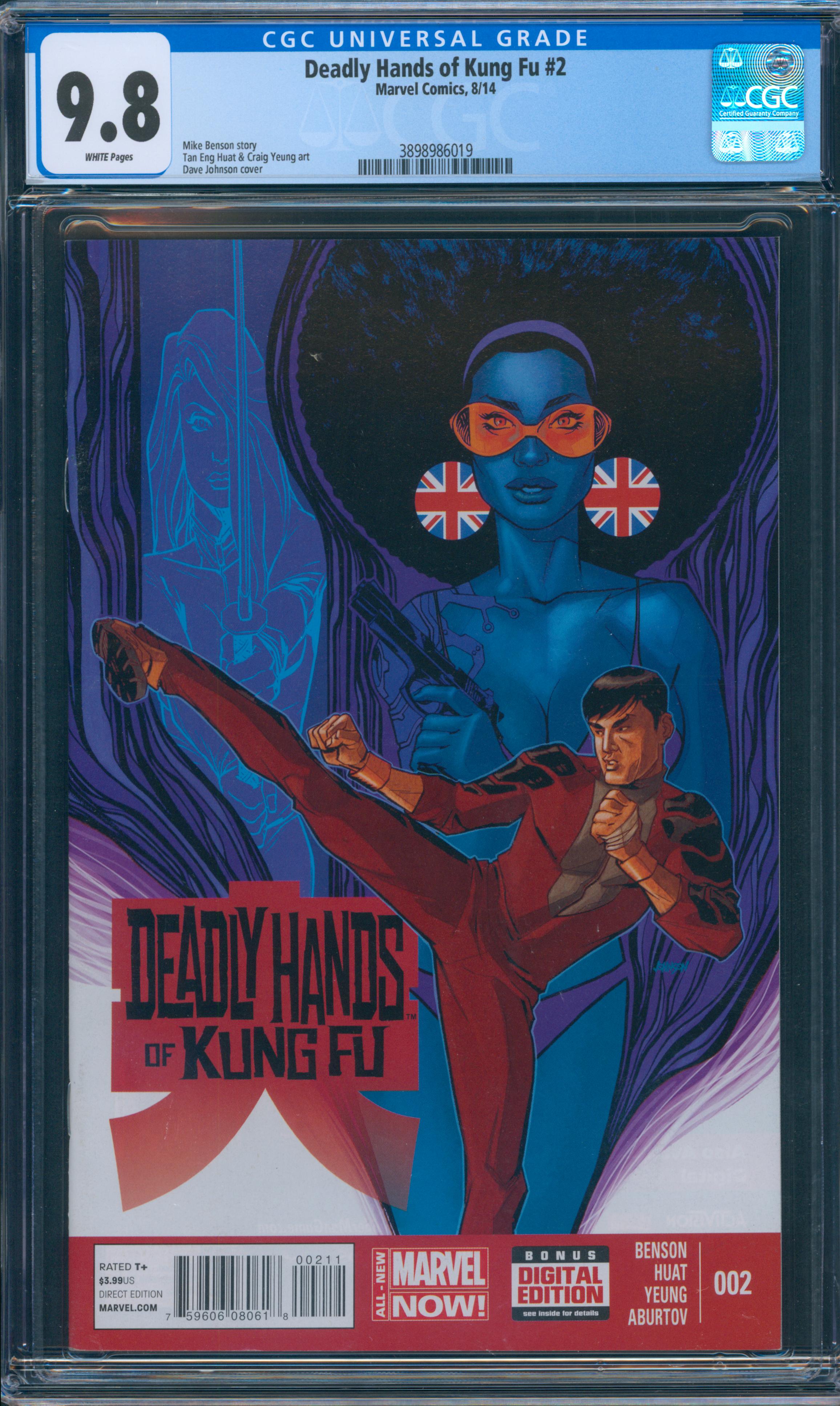 Deadly Hands of Kung Fu #2 CGC 9.8