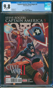Captain America: Steve Rogers #5 CGC 9.8