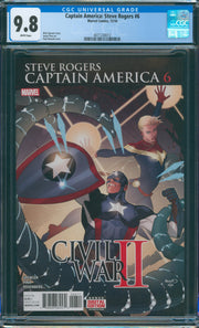 Captain America: Steve Rogers #6 CGC 9.8