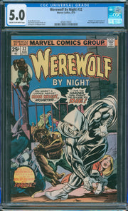 Werewolf By Night #32 CGC 5.0