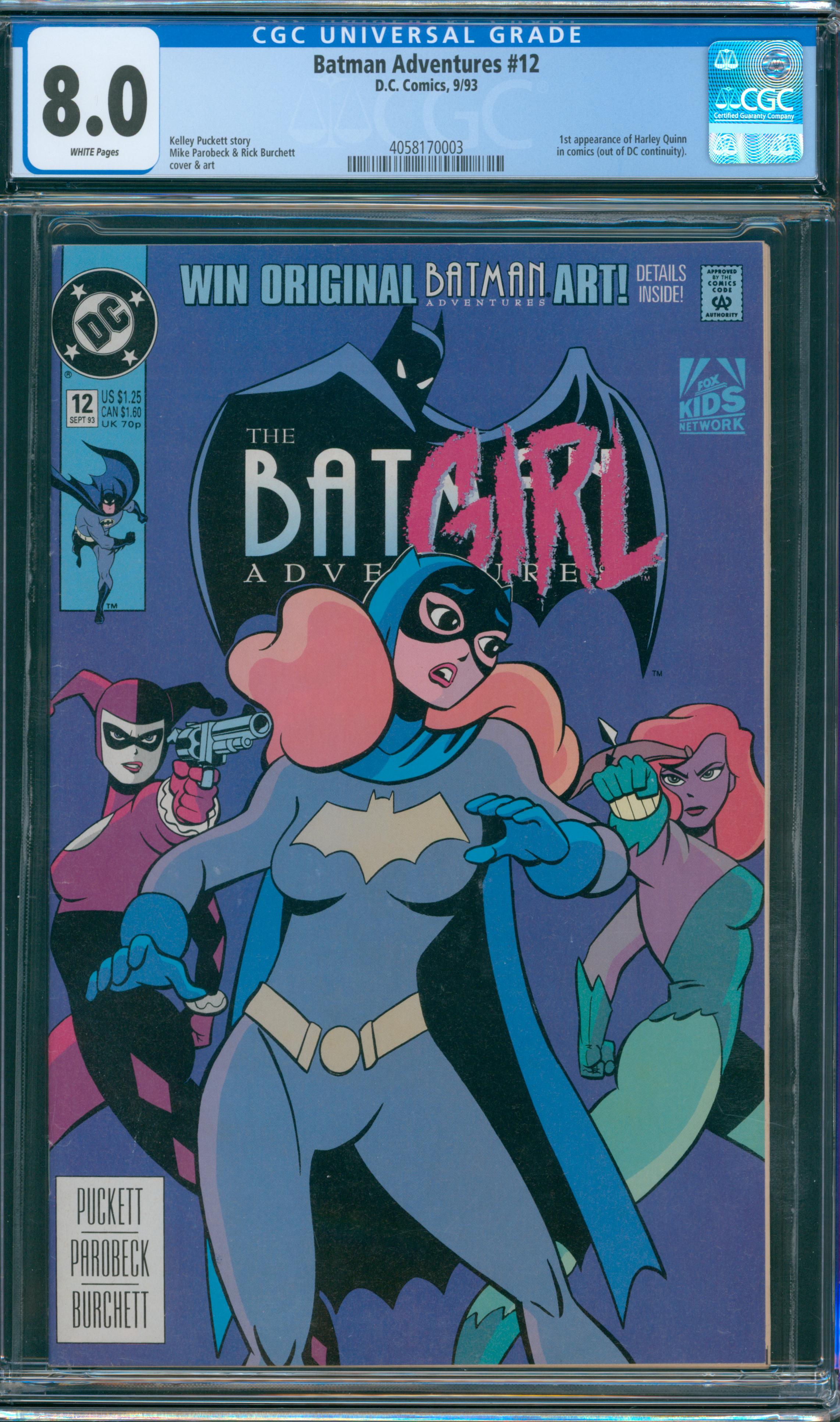 Batman Adventures #12 CGC 8.0