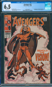 Avengers #57 CGC 6.5