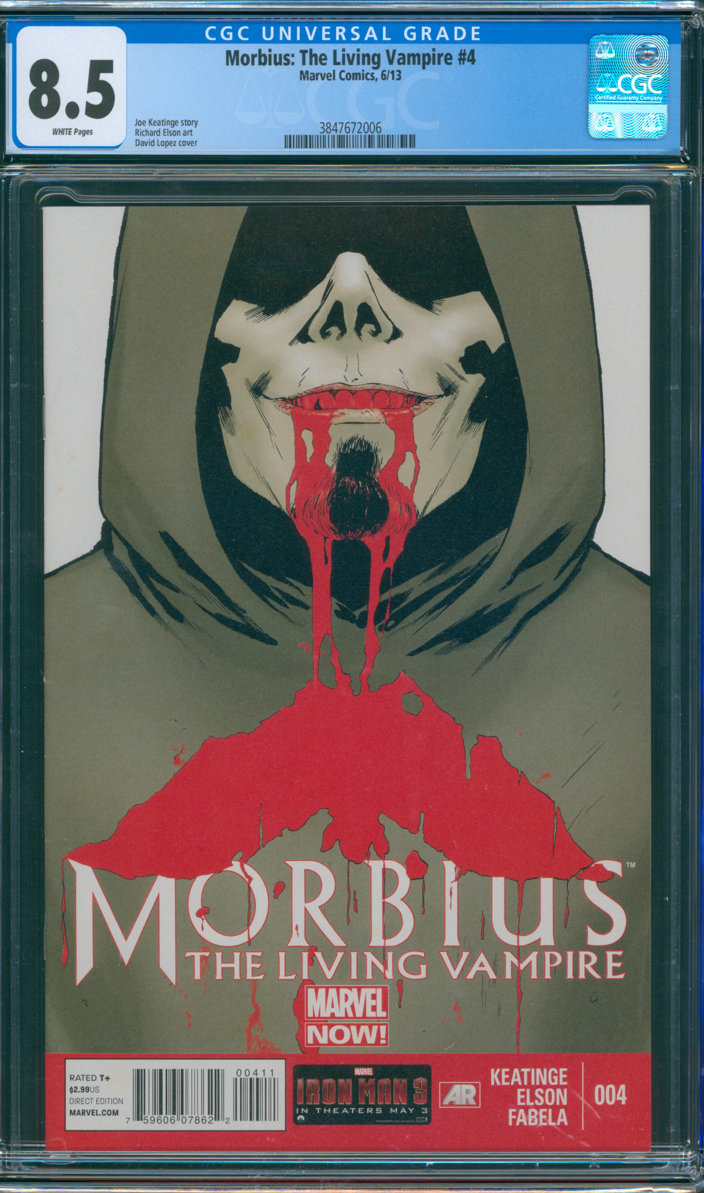 Morbius: The Living Vampire #4 CGC 8.5