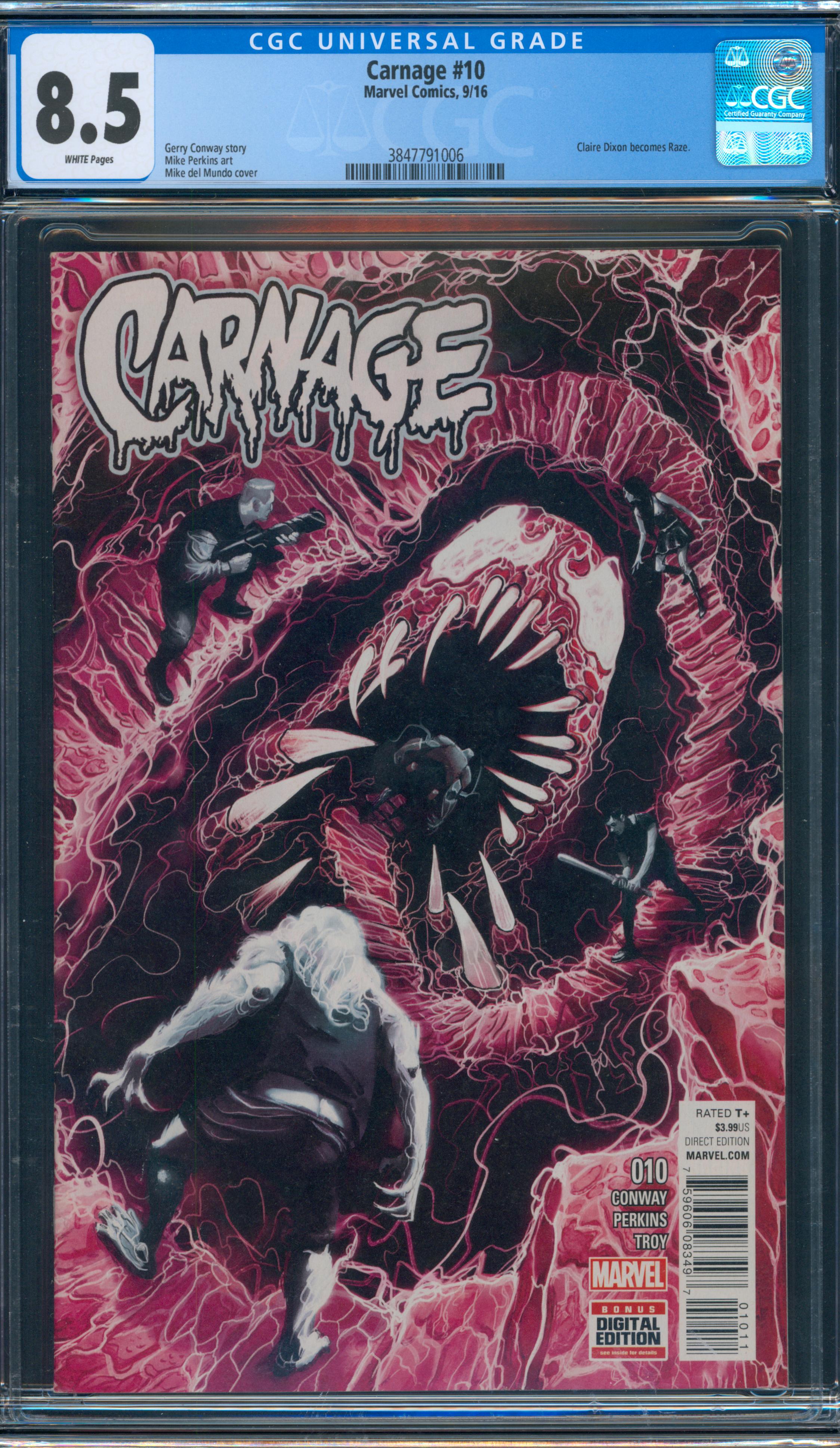 Carnage #10 CGC 8.5