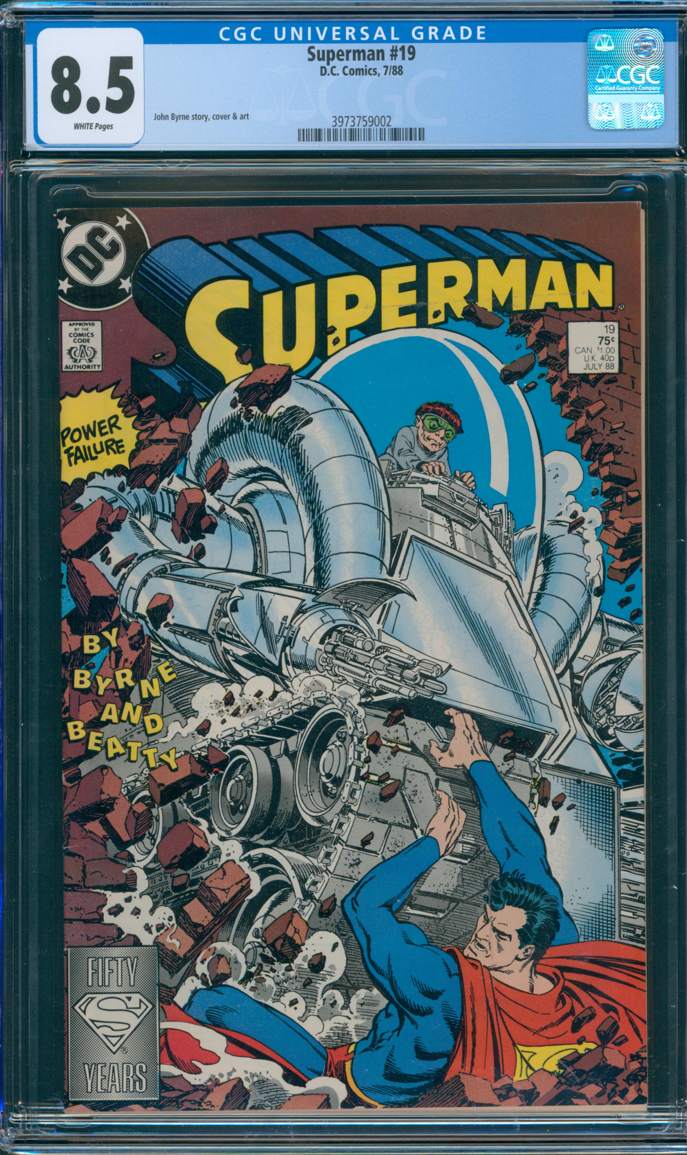 Superman #19 CGC 8.5