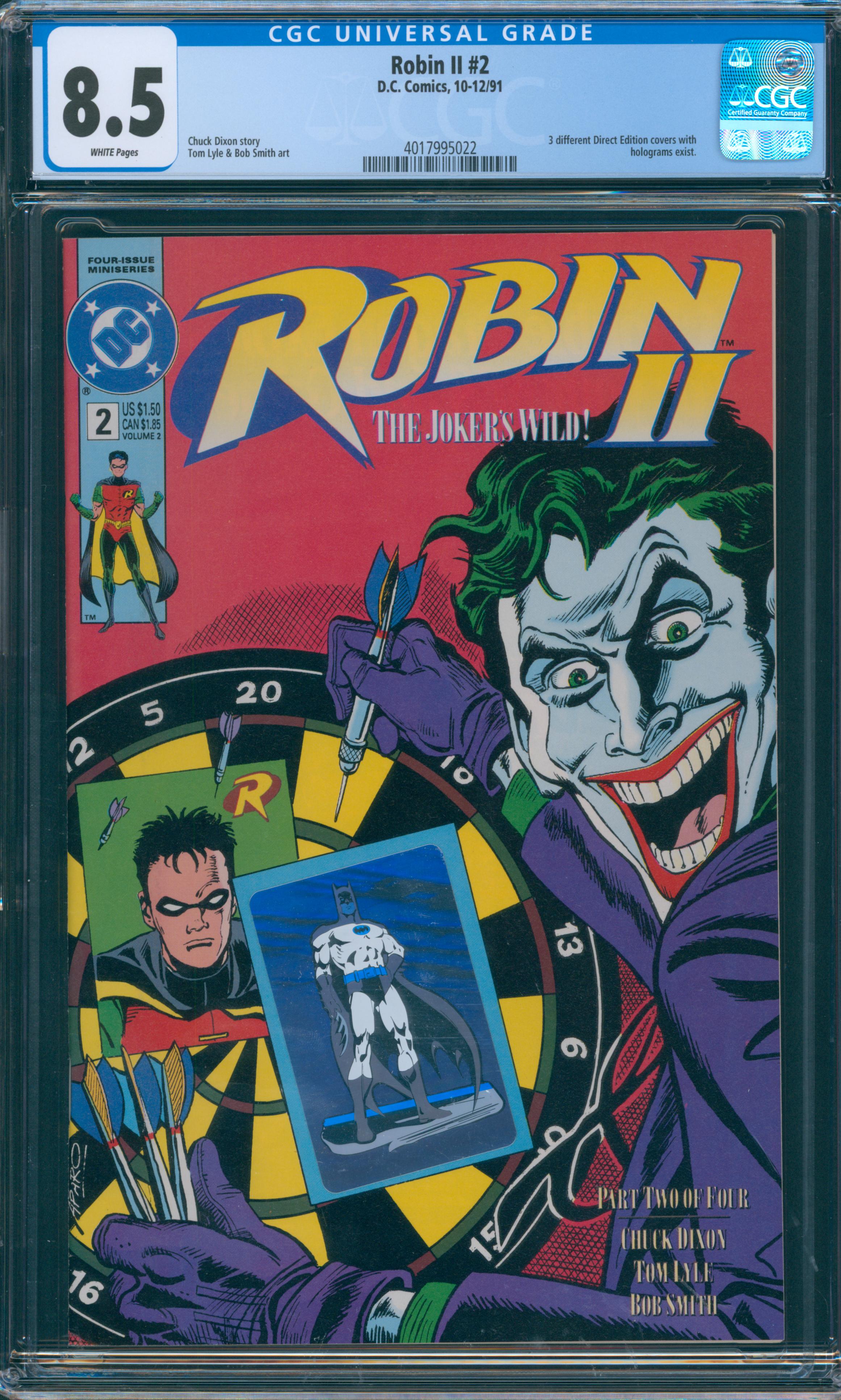 Robin II #2 CGC 8.5