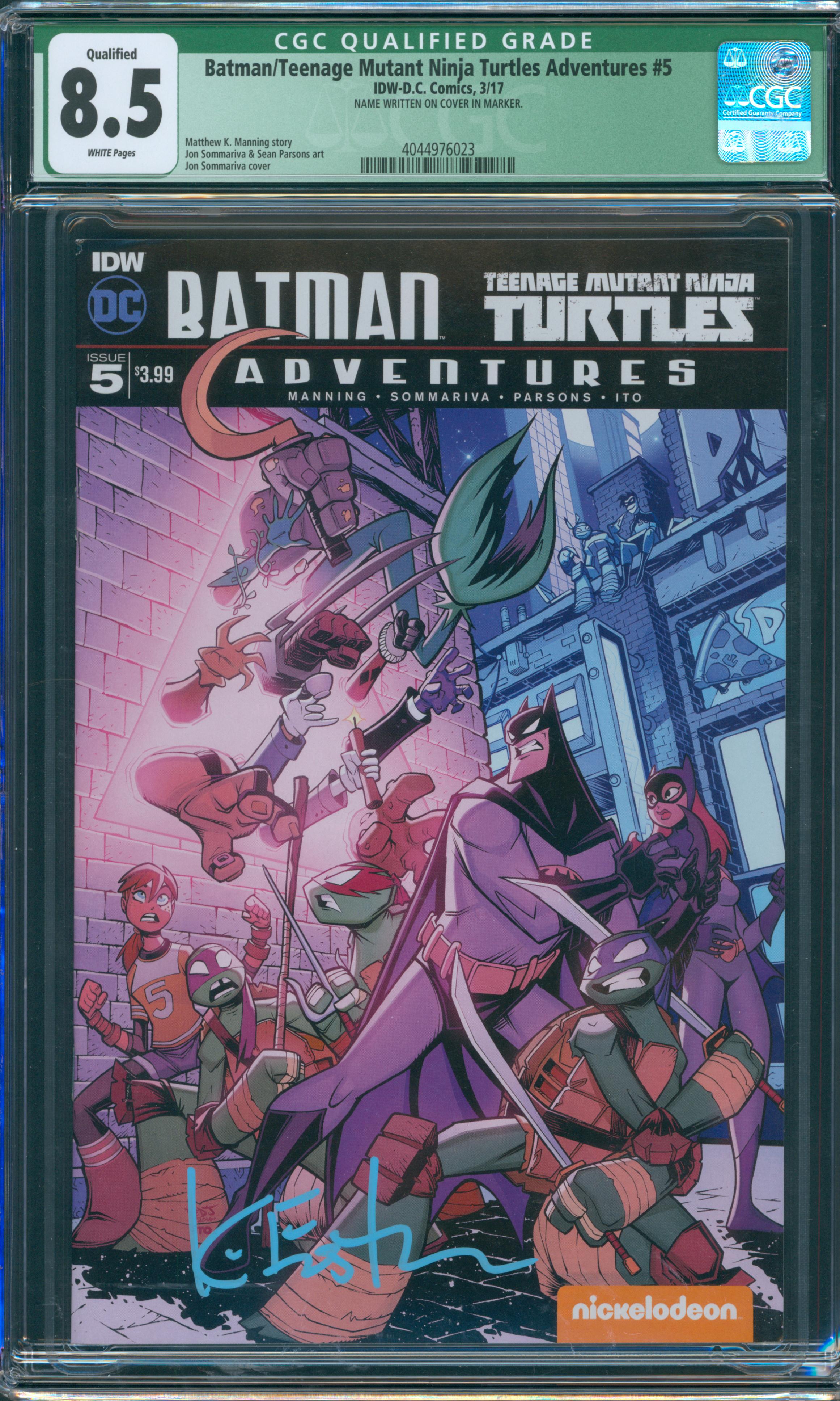 Batman/Teenage Mutant Ninja Turtles Adventures #5 CGC 8.5