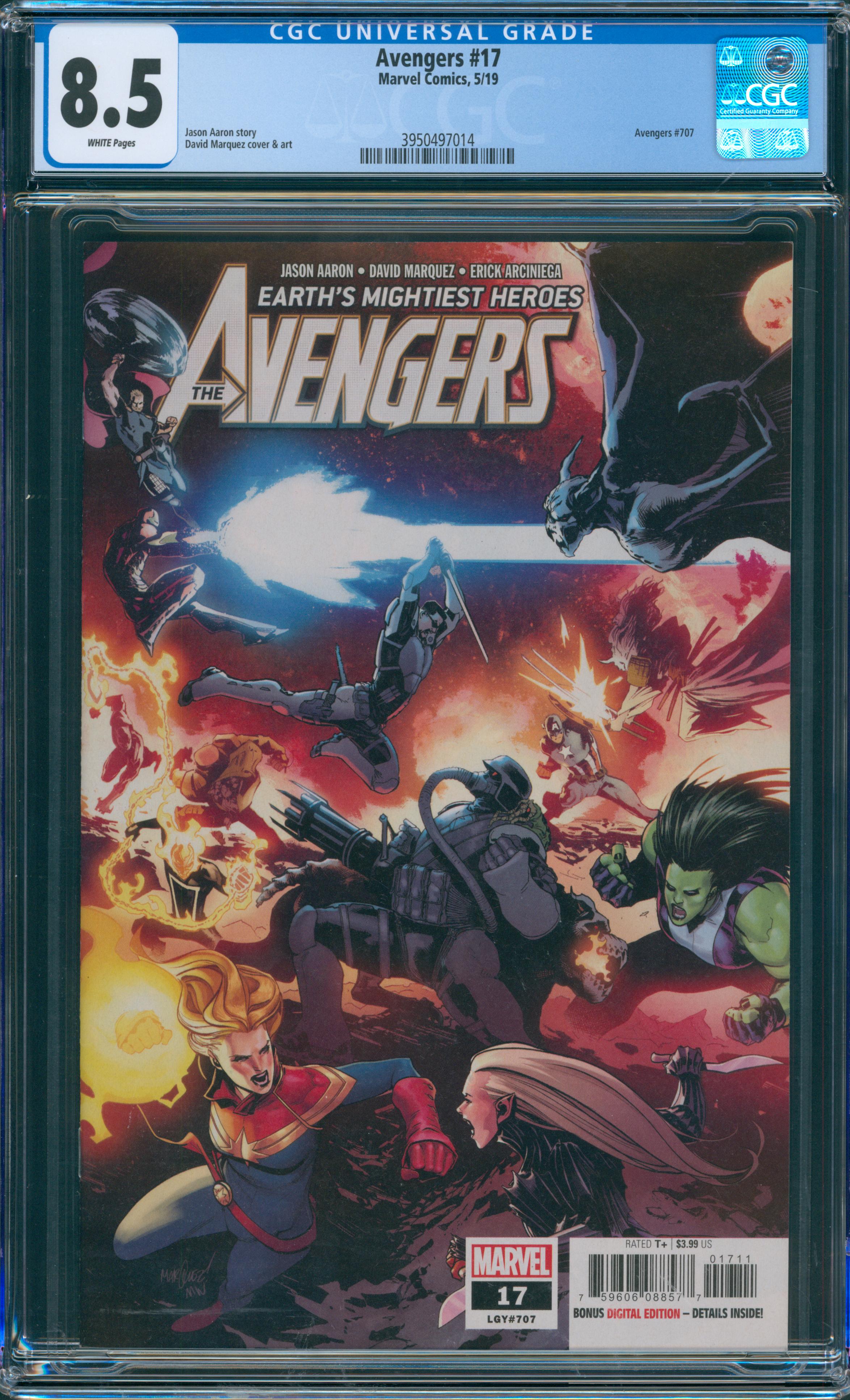 Avengers #17 CGC 8.5