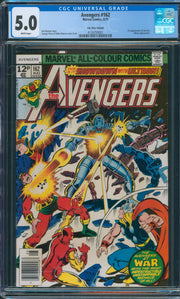 Avengers #162 CGC 5.0
